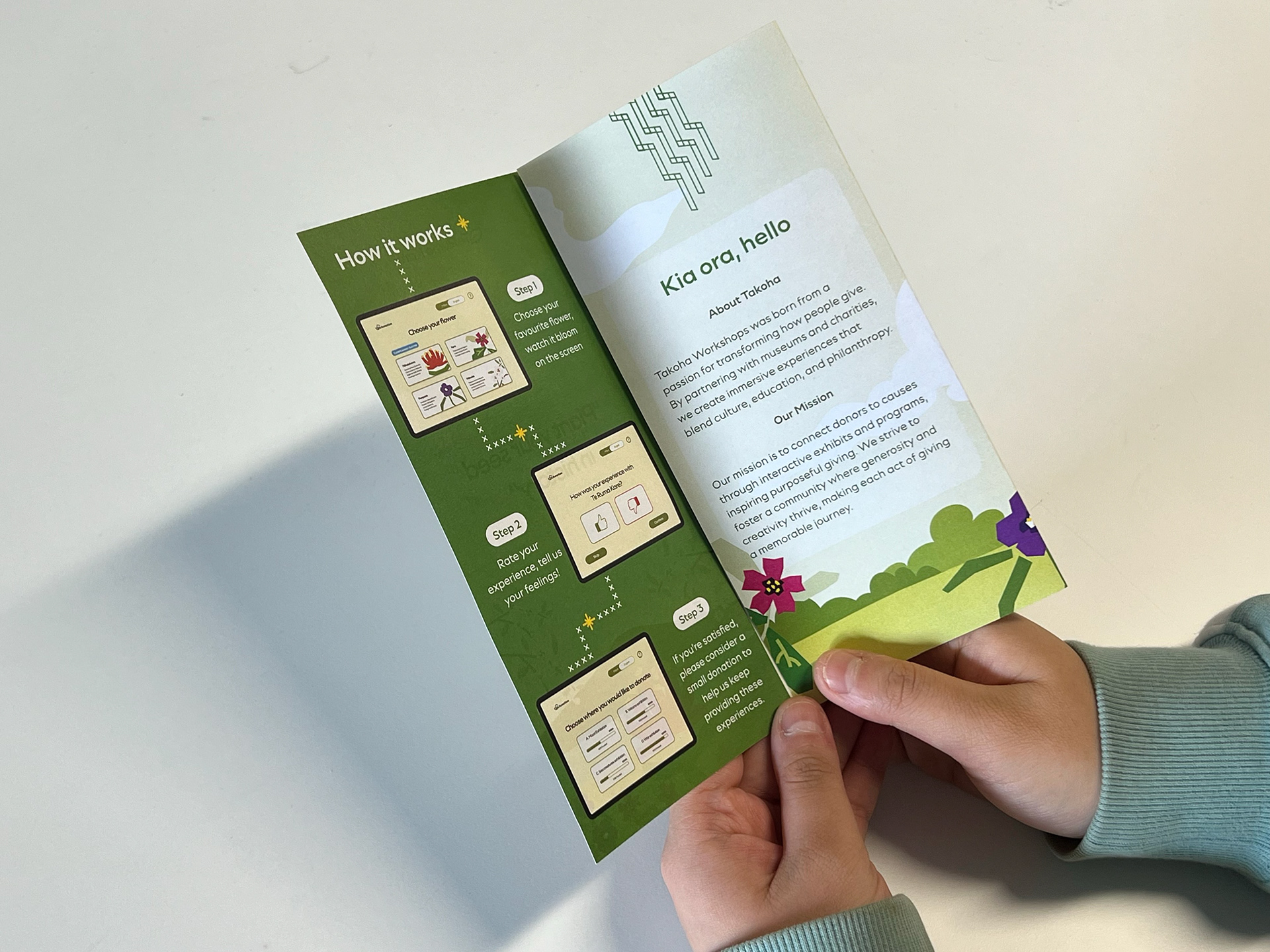 The "Day" Edition of Te Ruma Kare Brochure