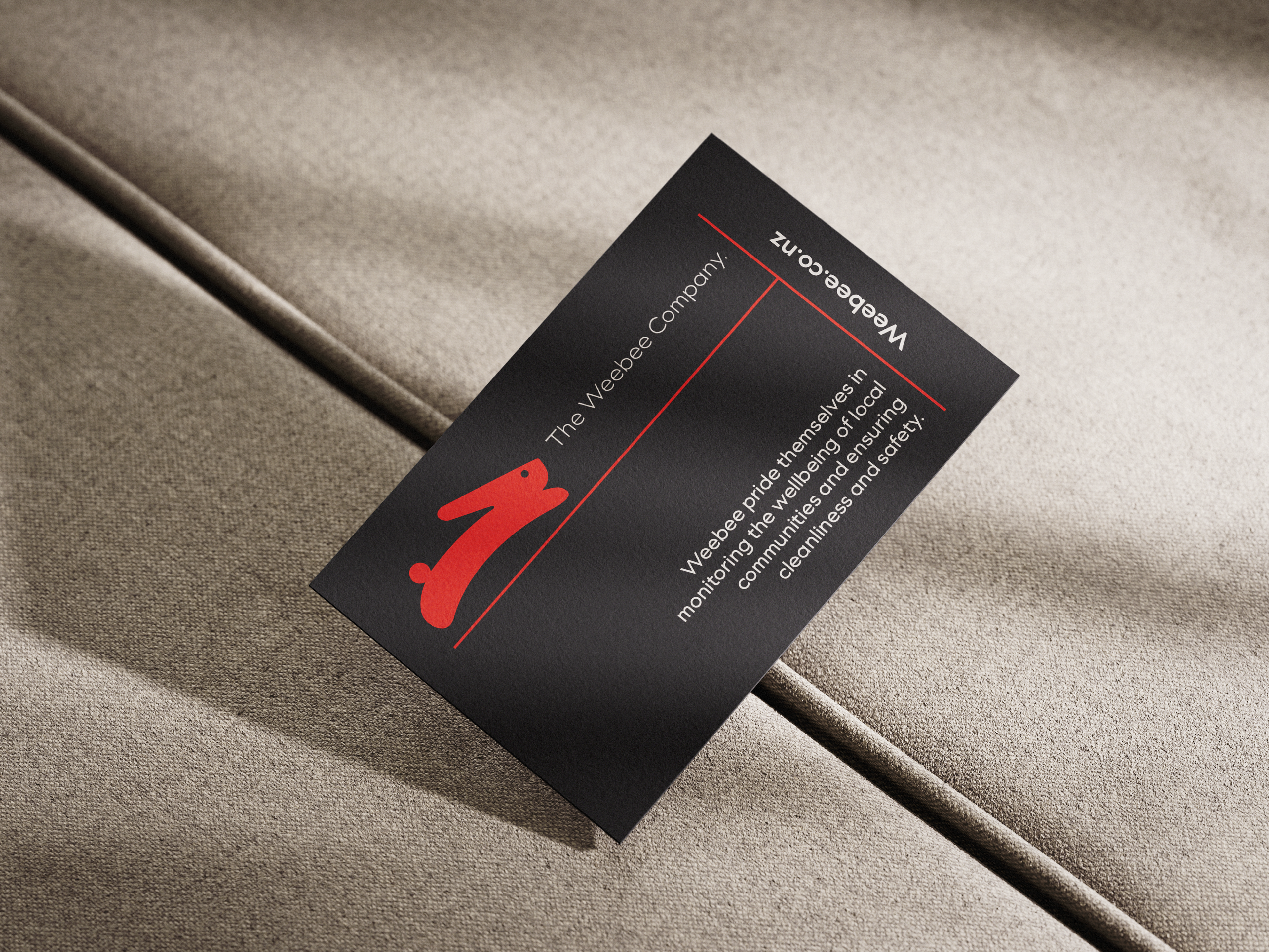 Weebee Business card