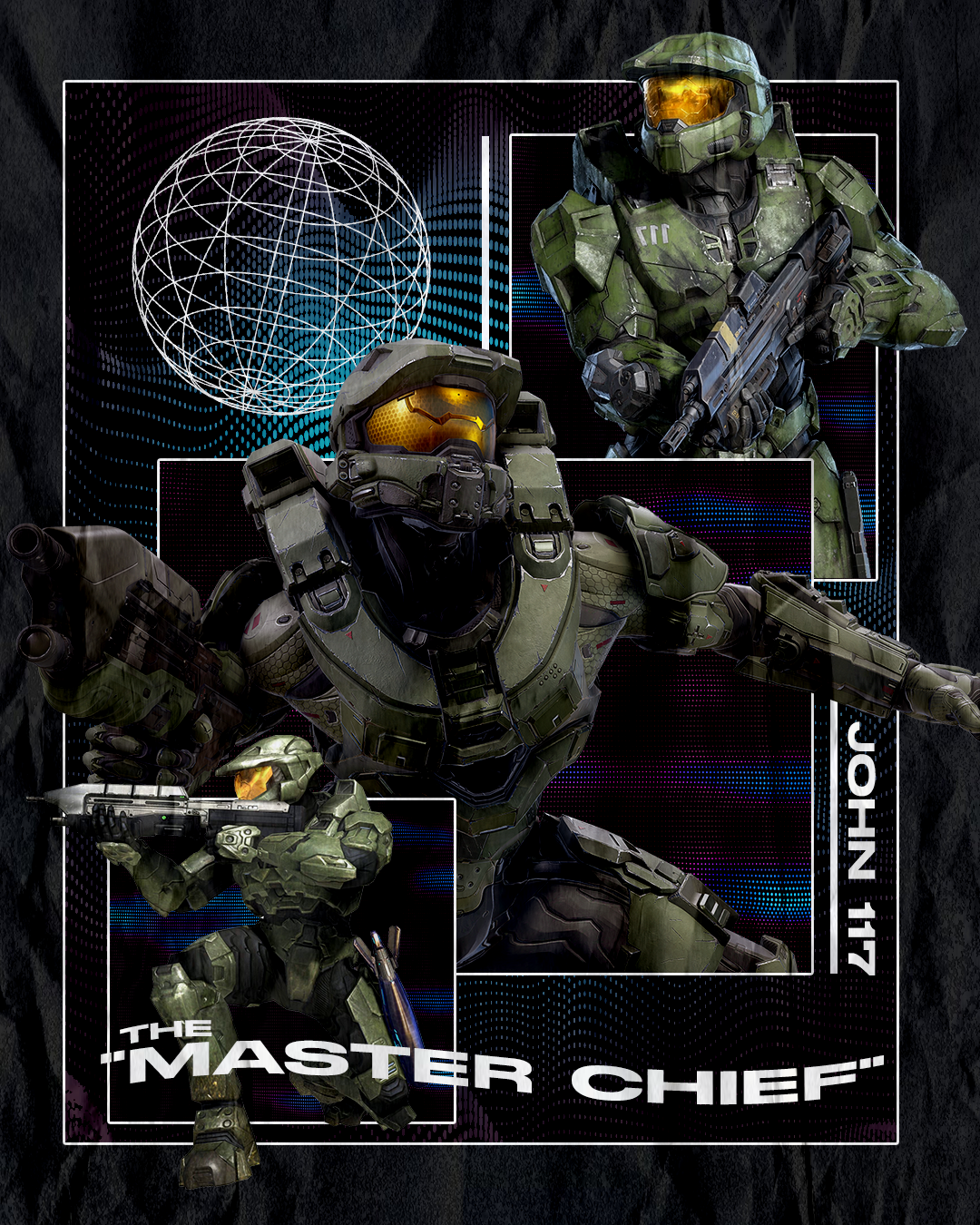 A fun piece showcasing my love for video games & TV