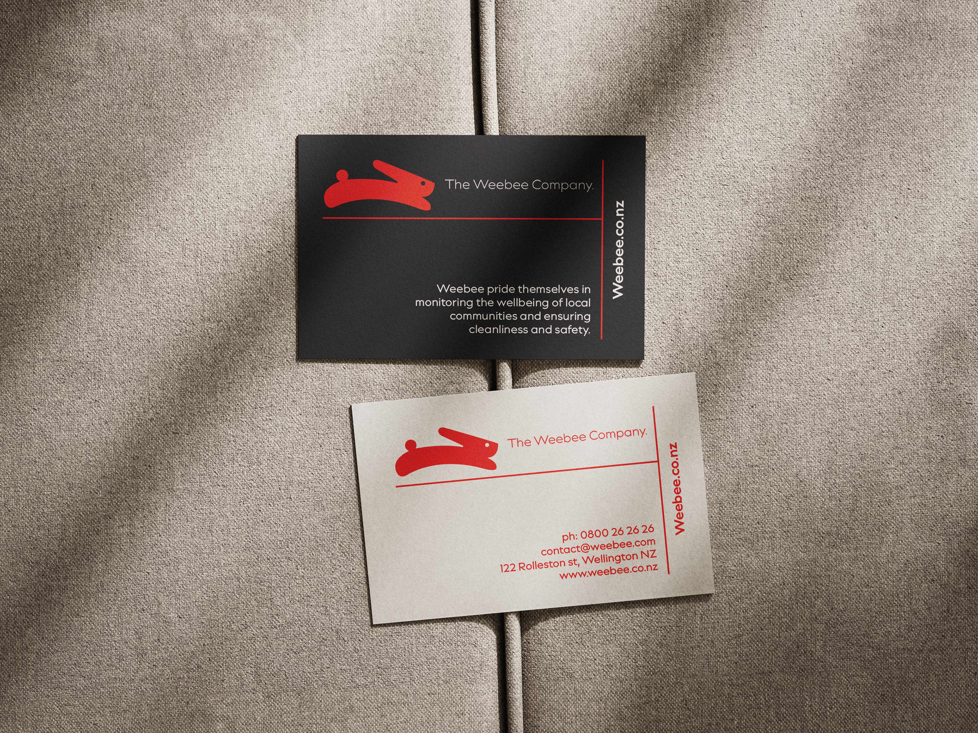 Weebee Business card