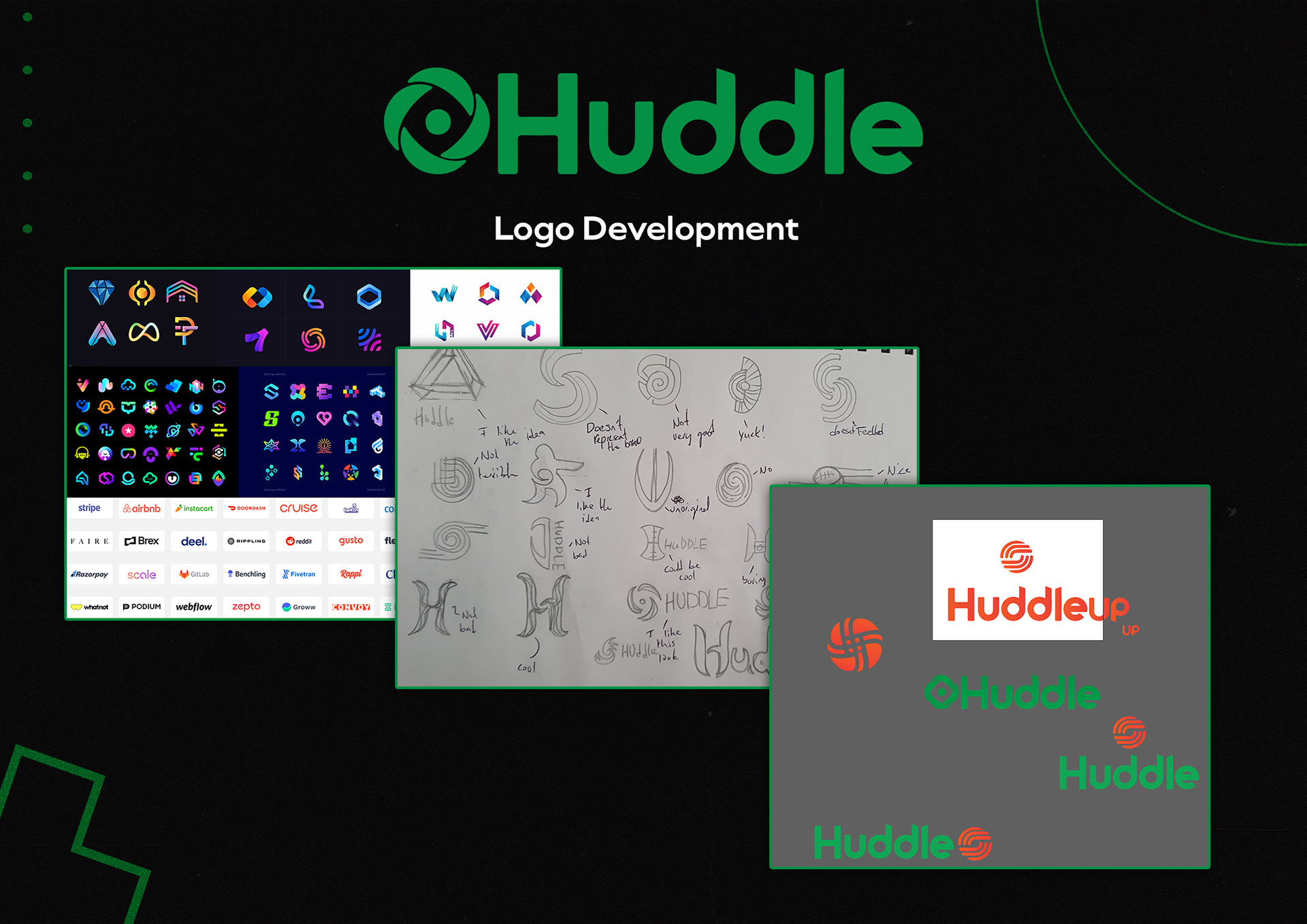 Logo development: focusing on movement and unity