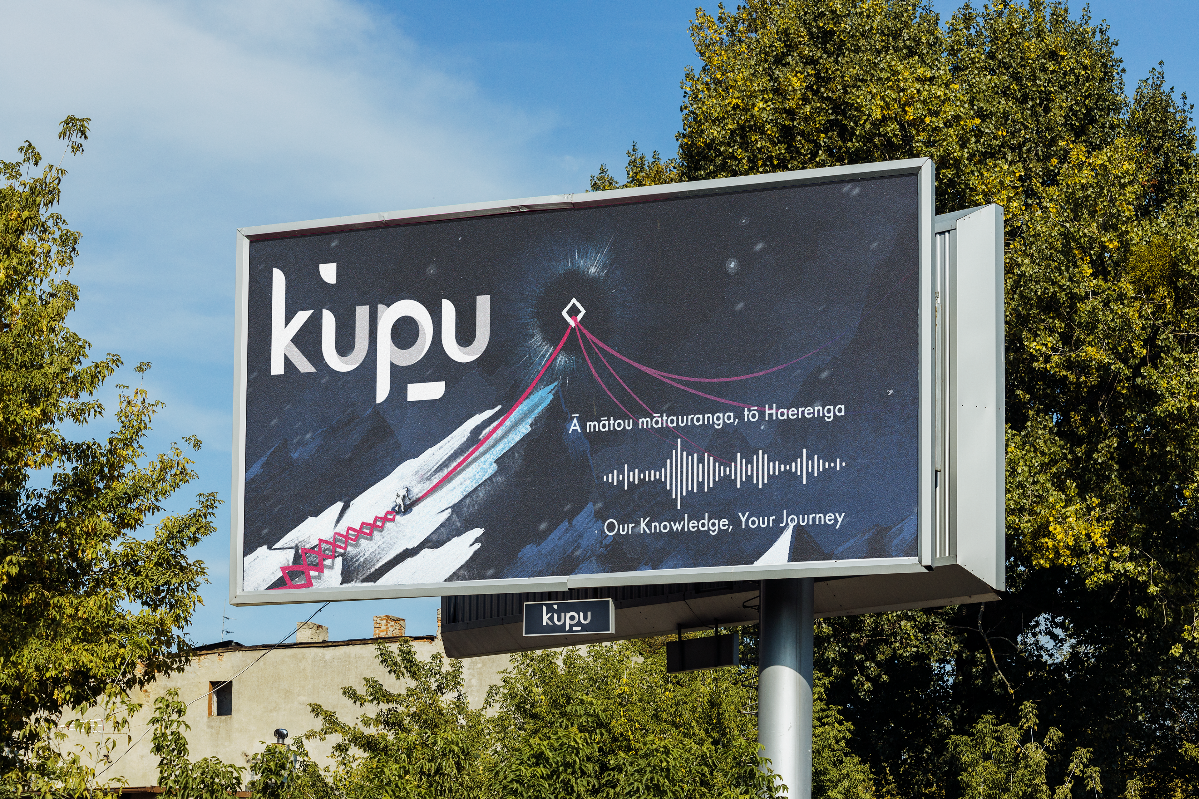 Kupu's advertisement is very versatile.