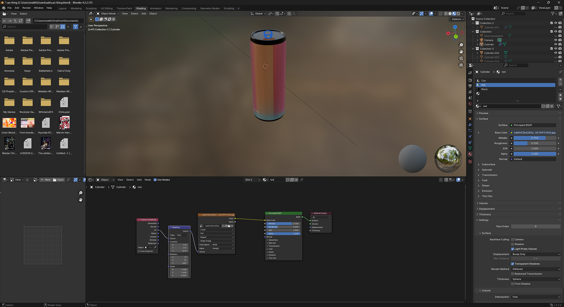 Learning how to apply textures and labeling
