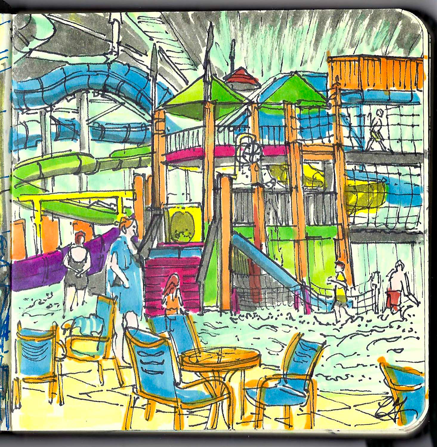 Kalahari Water Park, WI