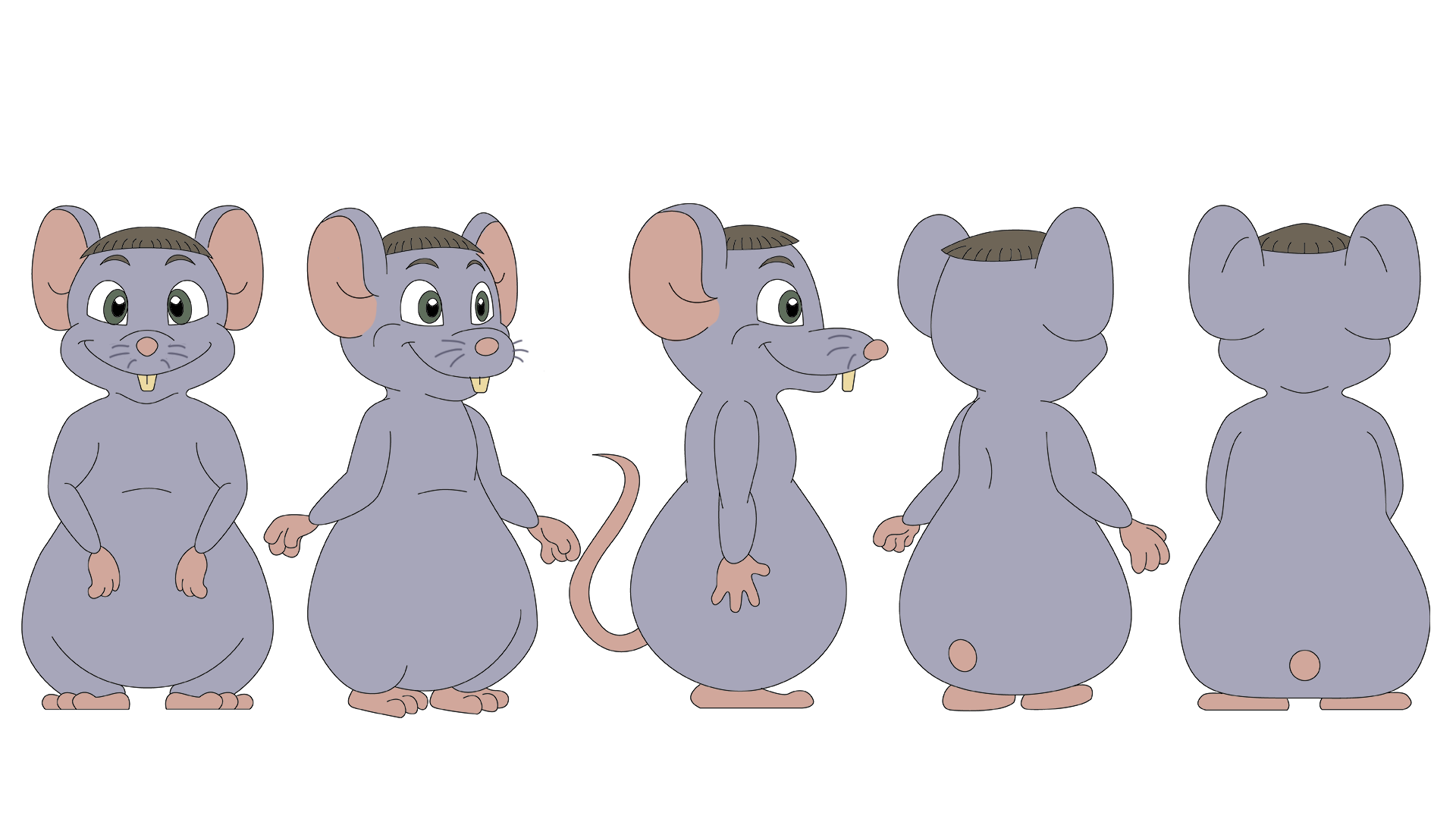 Rat Boy 1 Turnaround