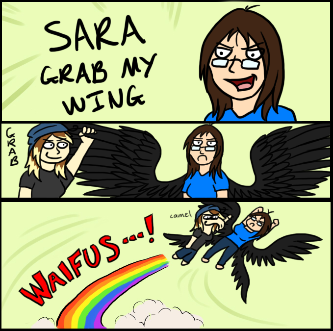 SARA GRAB MY WING