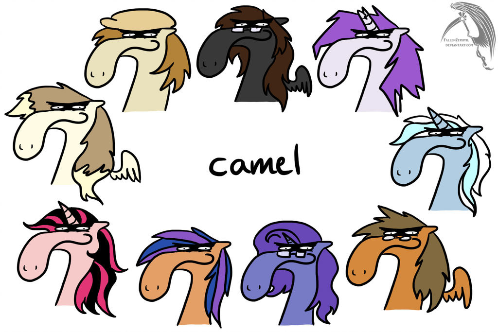 Brony Camels Wallpaper