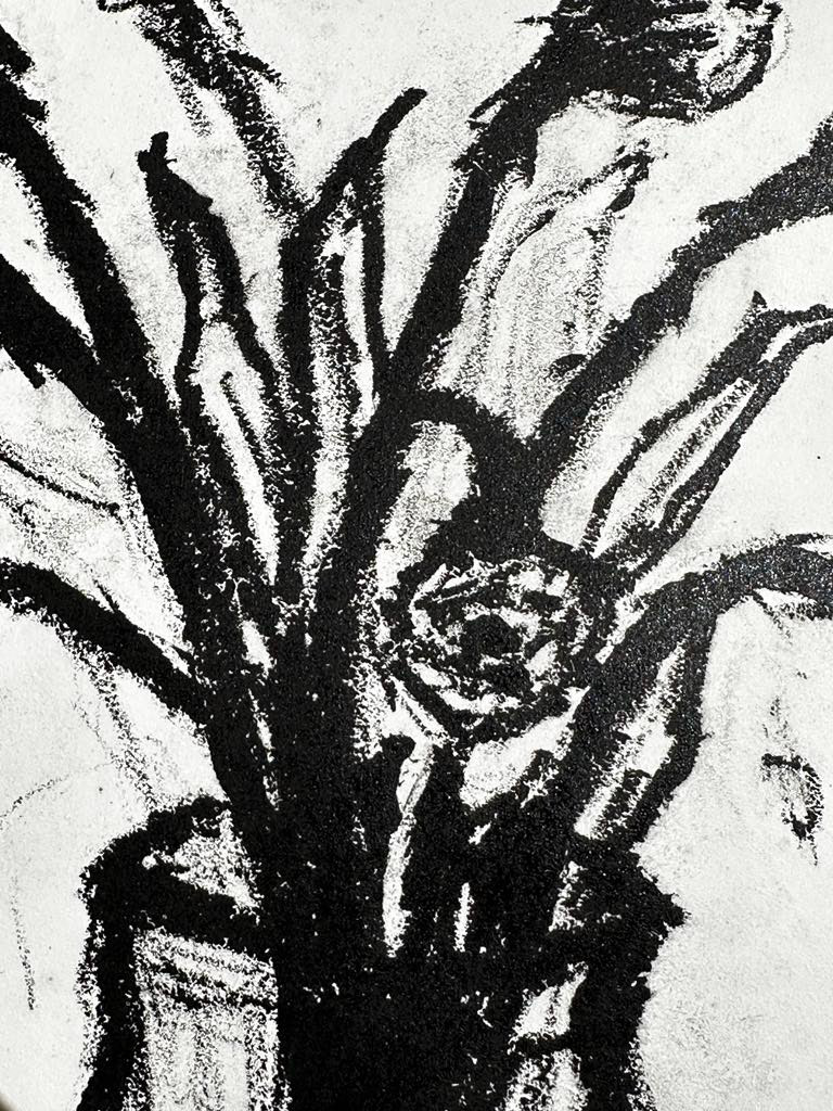 Detail of finished print.