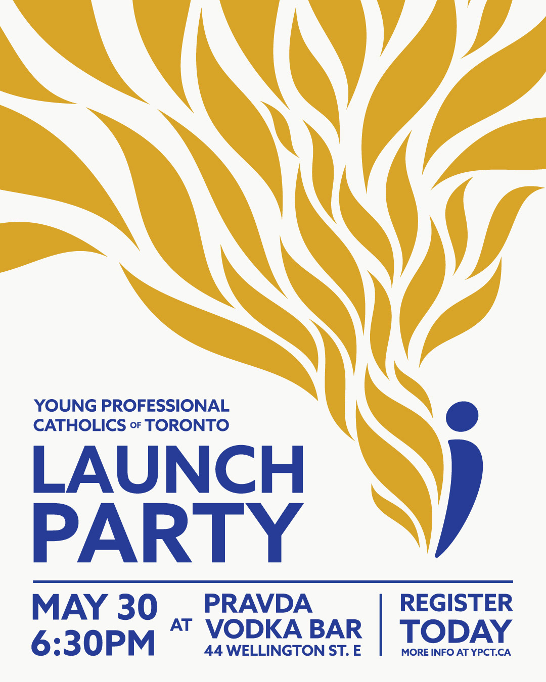 Poster for launch event