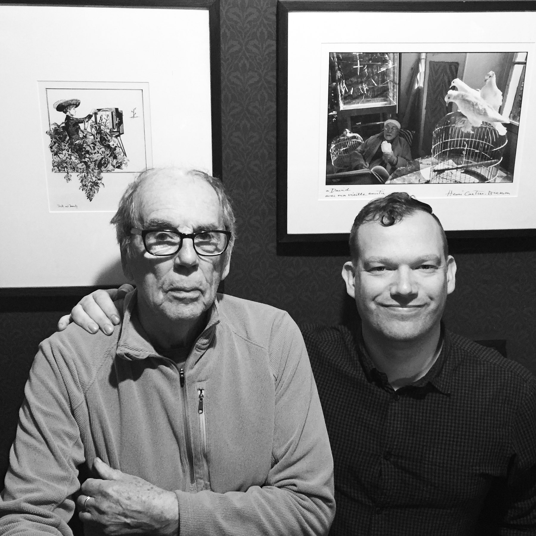 31 May 2016: At David Hurn's cottage Photo © David Sampele