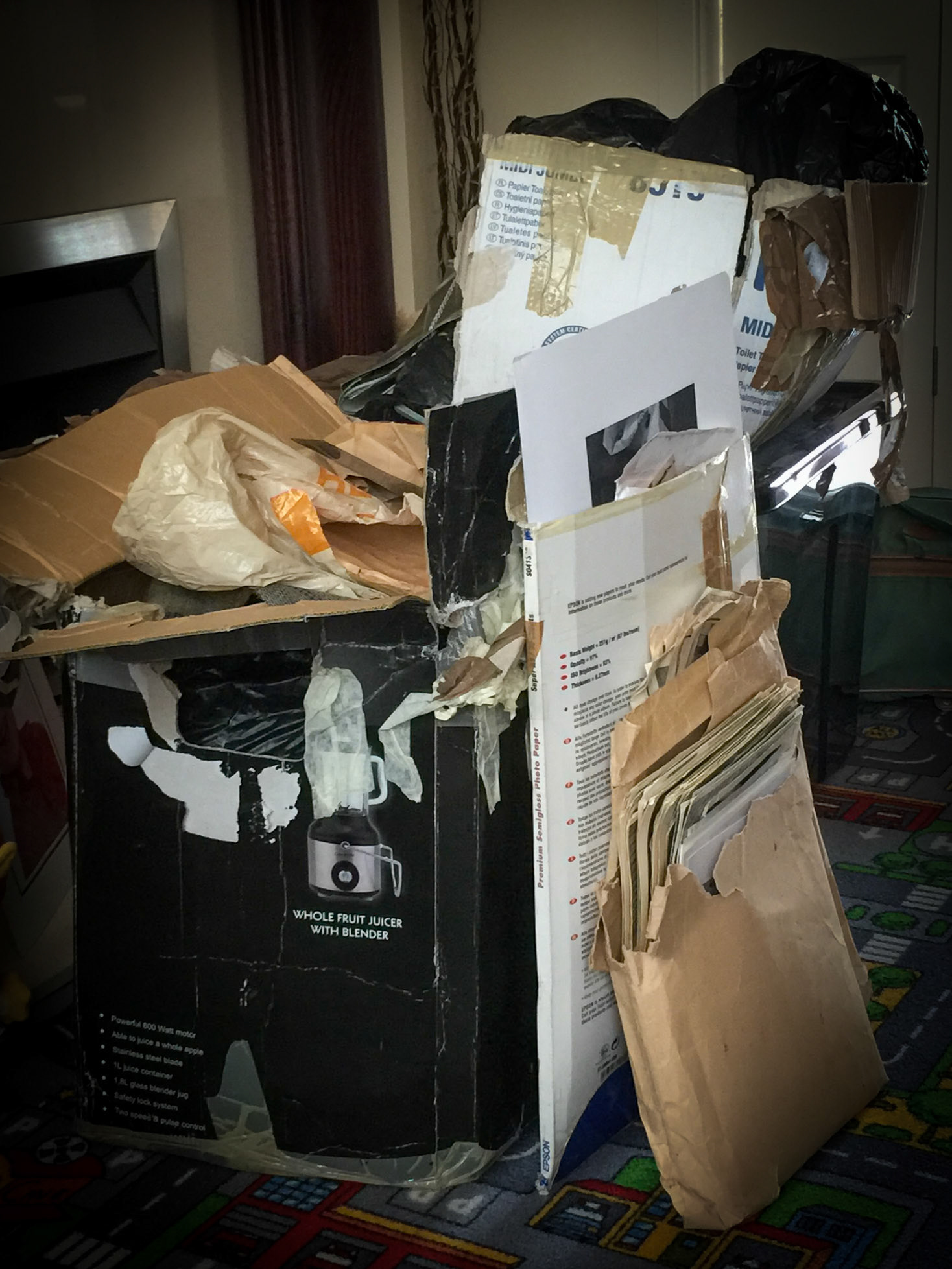 18 August 2015: The Tish Murtha Archive as it was. Photo © David Sampele