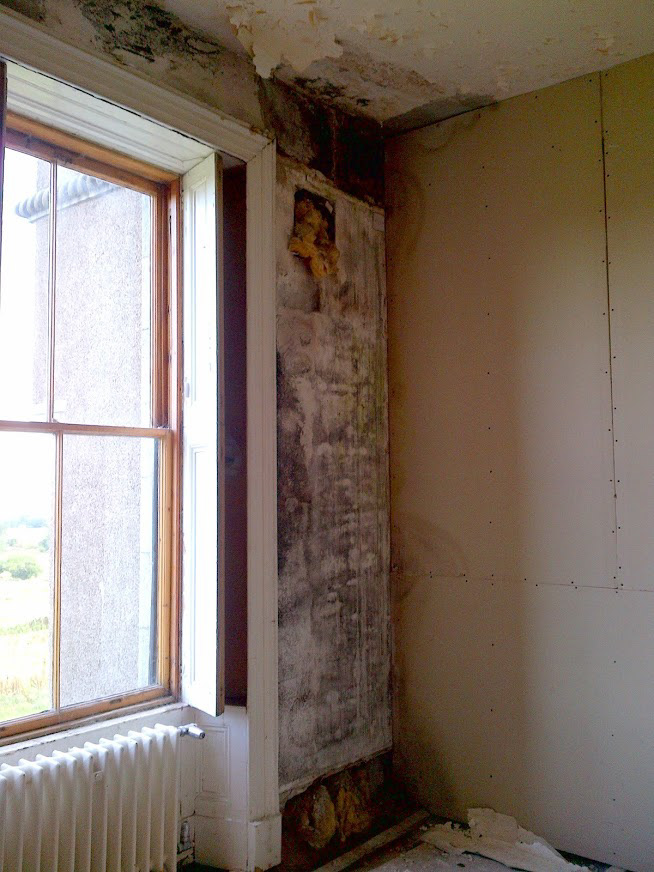 BEFORE - Significant water damage