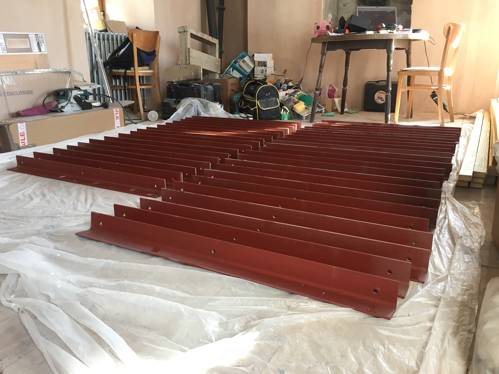 New stair step supports