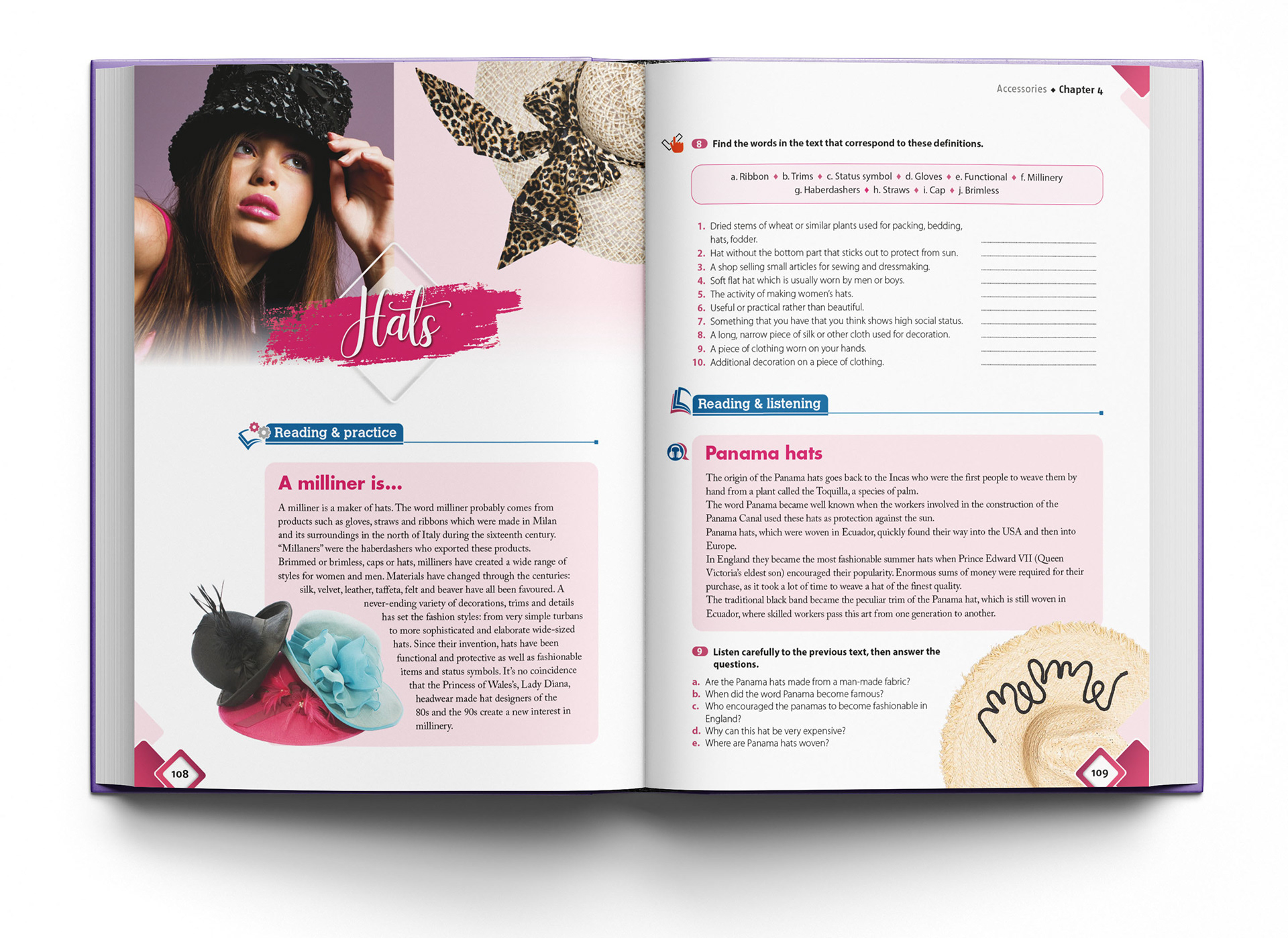Fashion e Italy - ZANICHELLI EDITORE - Progetto grafico e impaginazione