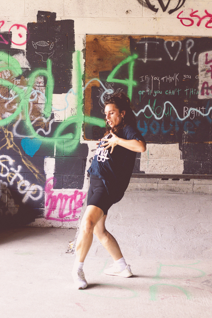 Dance Shoot in skate park