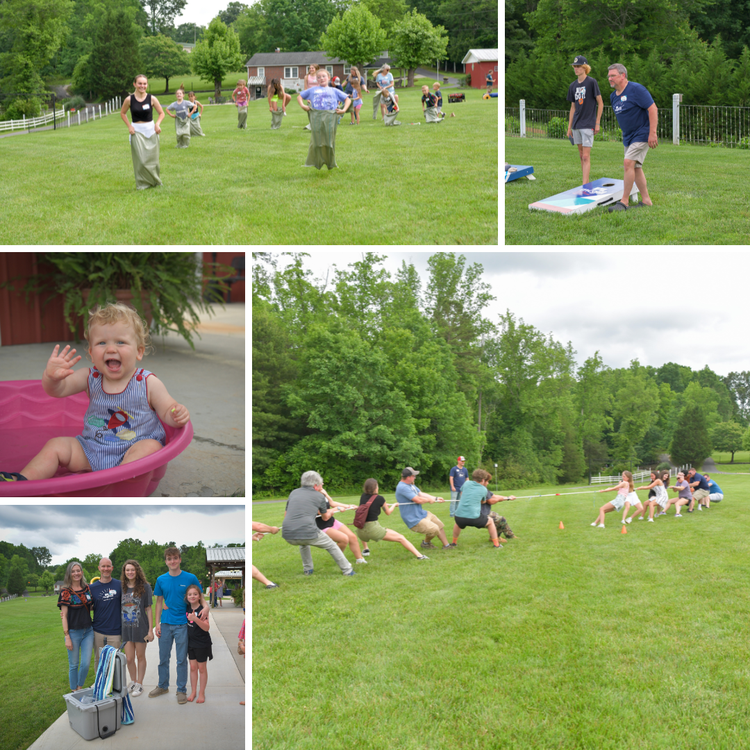 Event photo collages for social