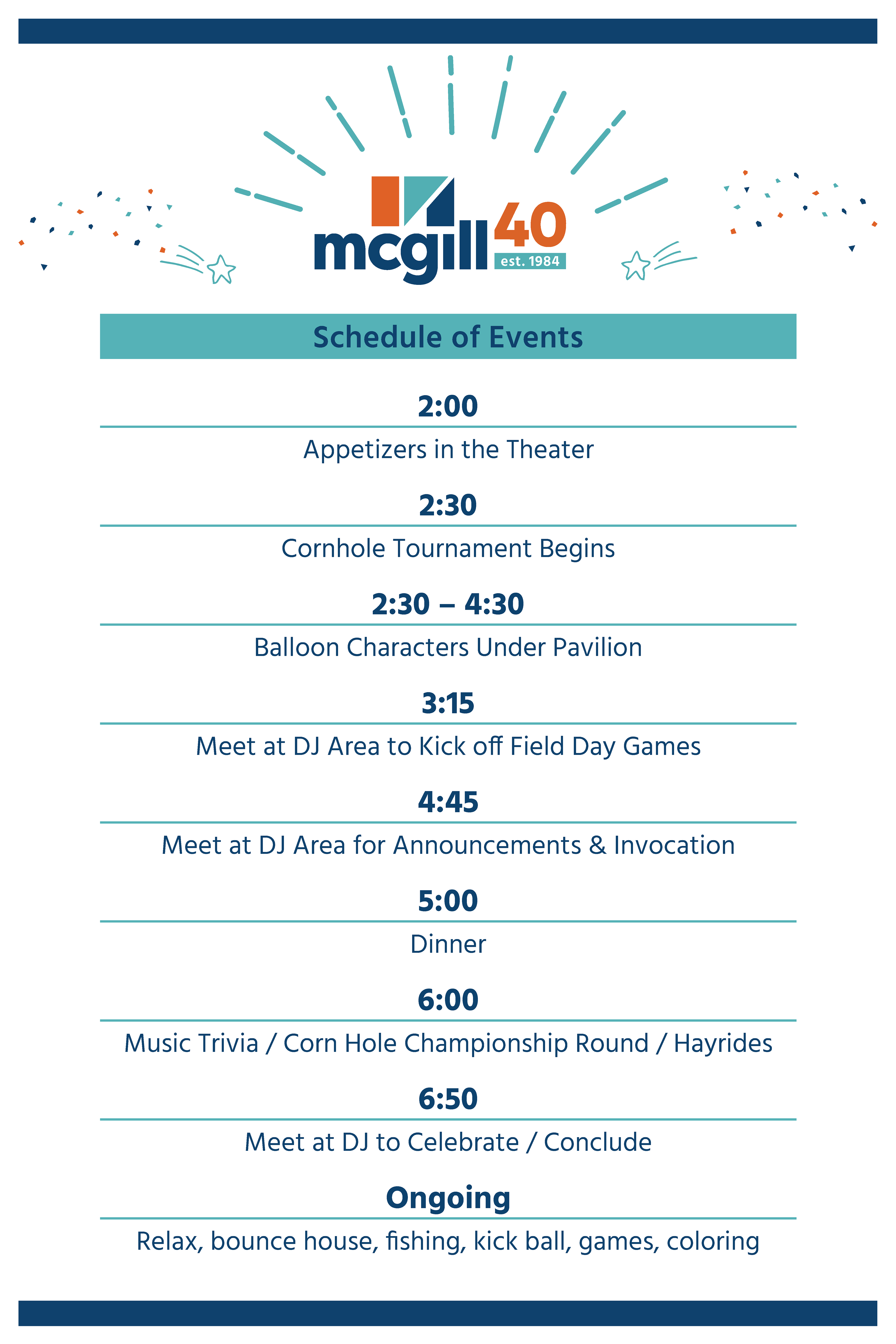 Day of Agenda