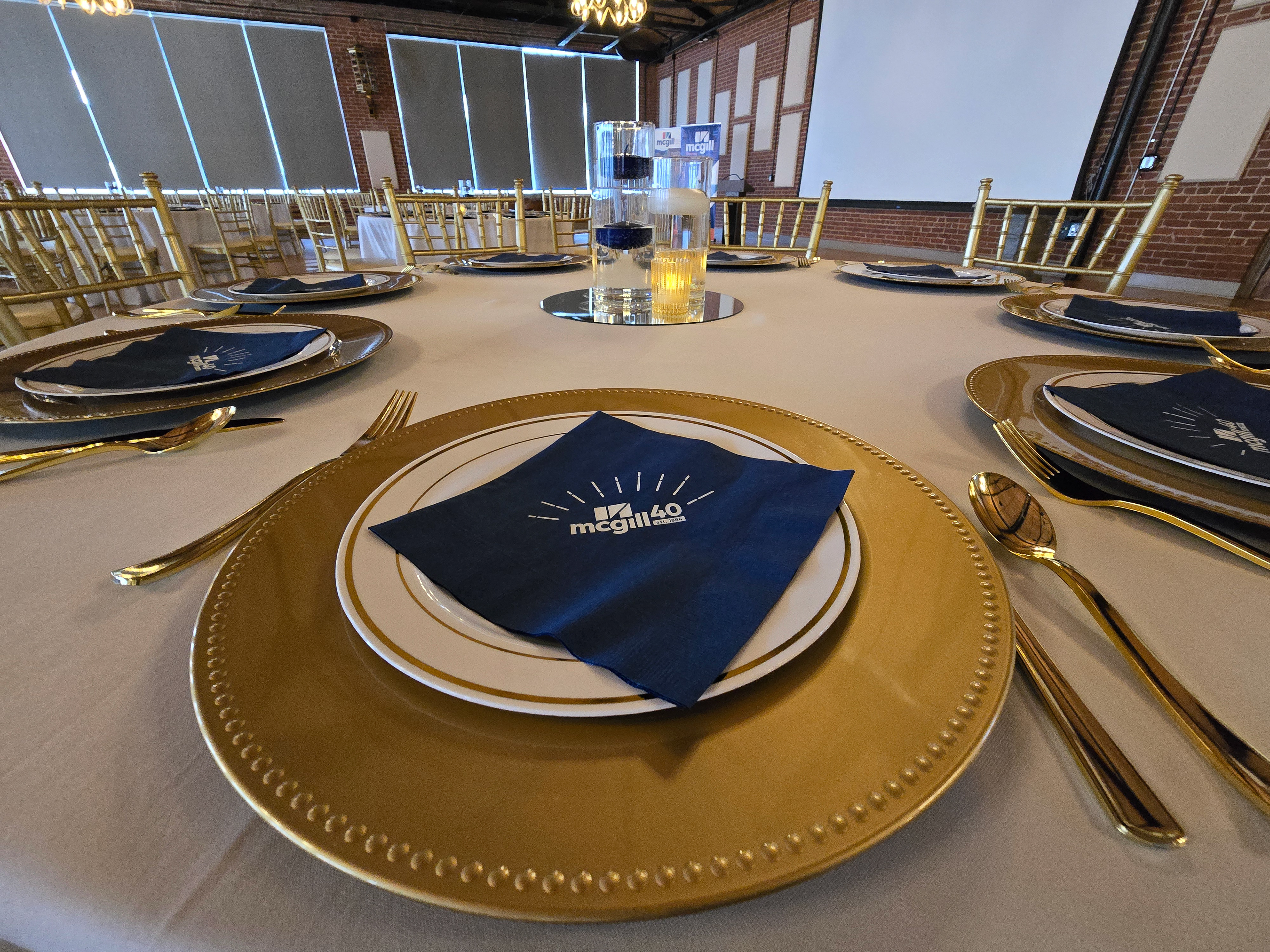 Hickory event tablescape