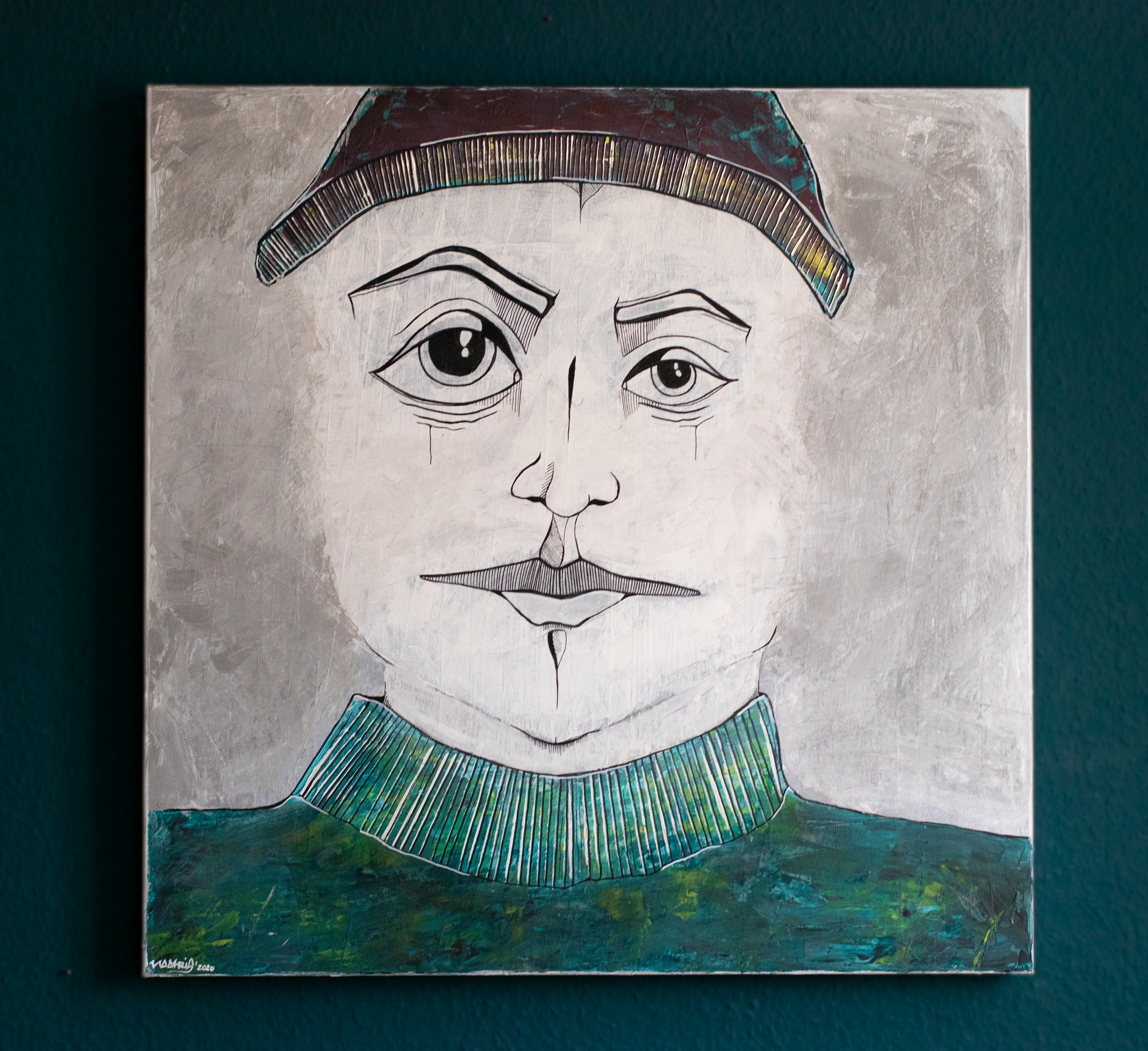 Some of Me | 80x80 | Acryl auf Leinwand | 2020
