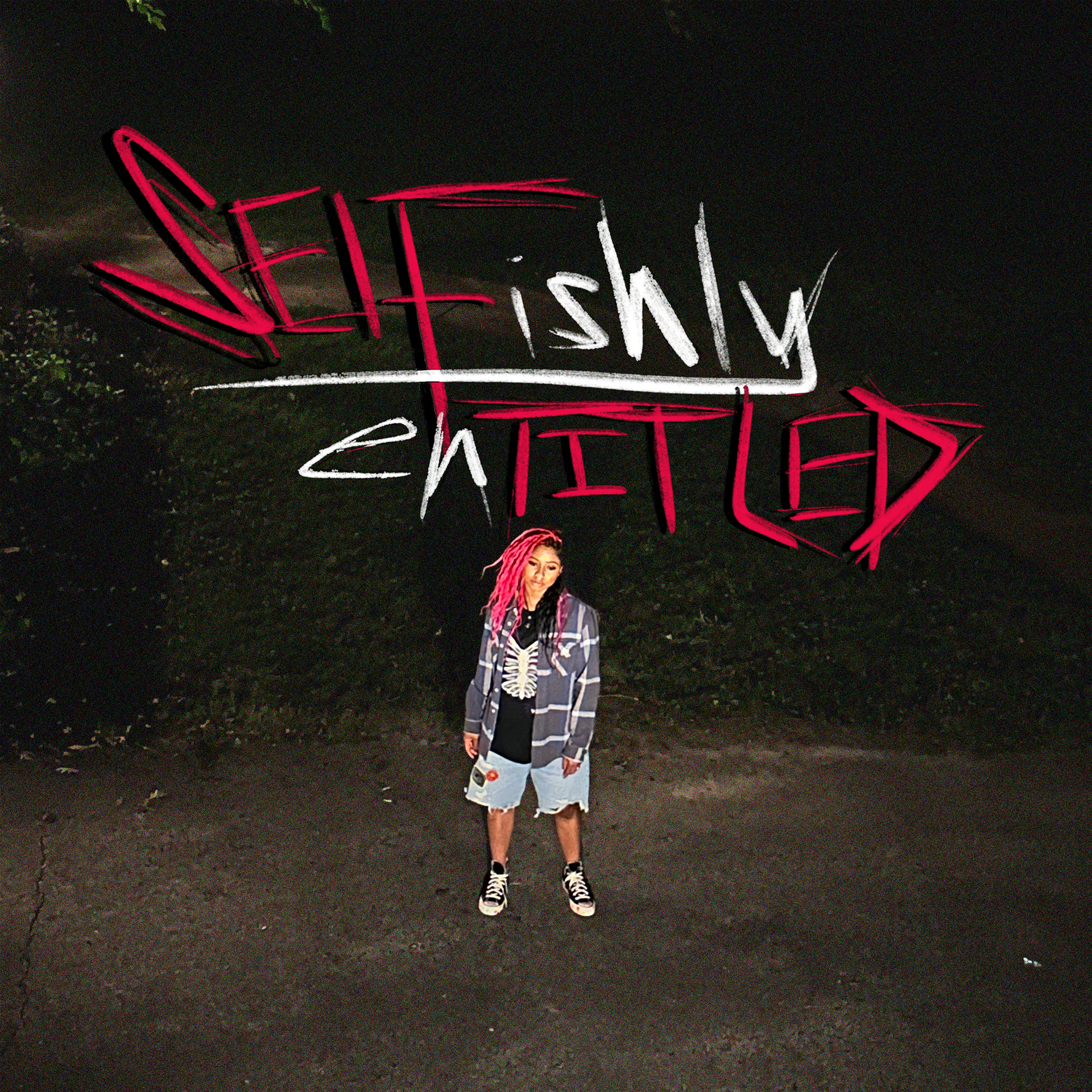 N3WYRKLA "SELFishly enTITLED" EP cover shot and edited by Saf