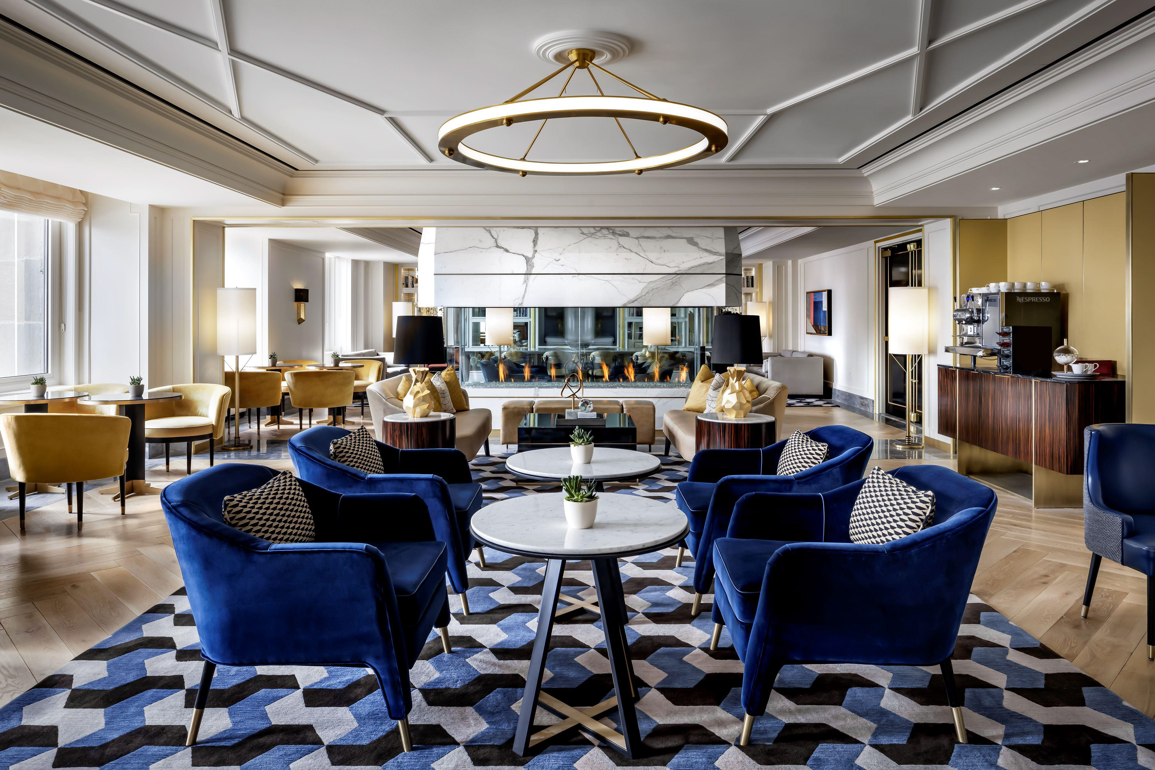 The Fairmont Royal York Gold Lounge. Photo by Brandon Barre