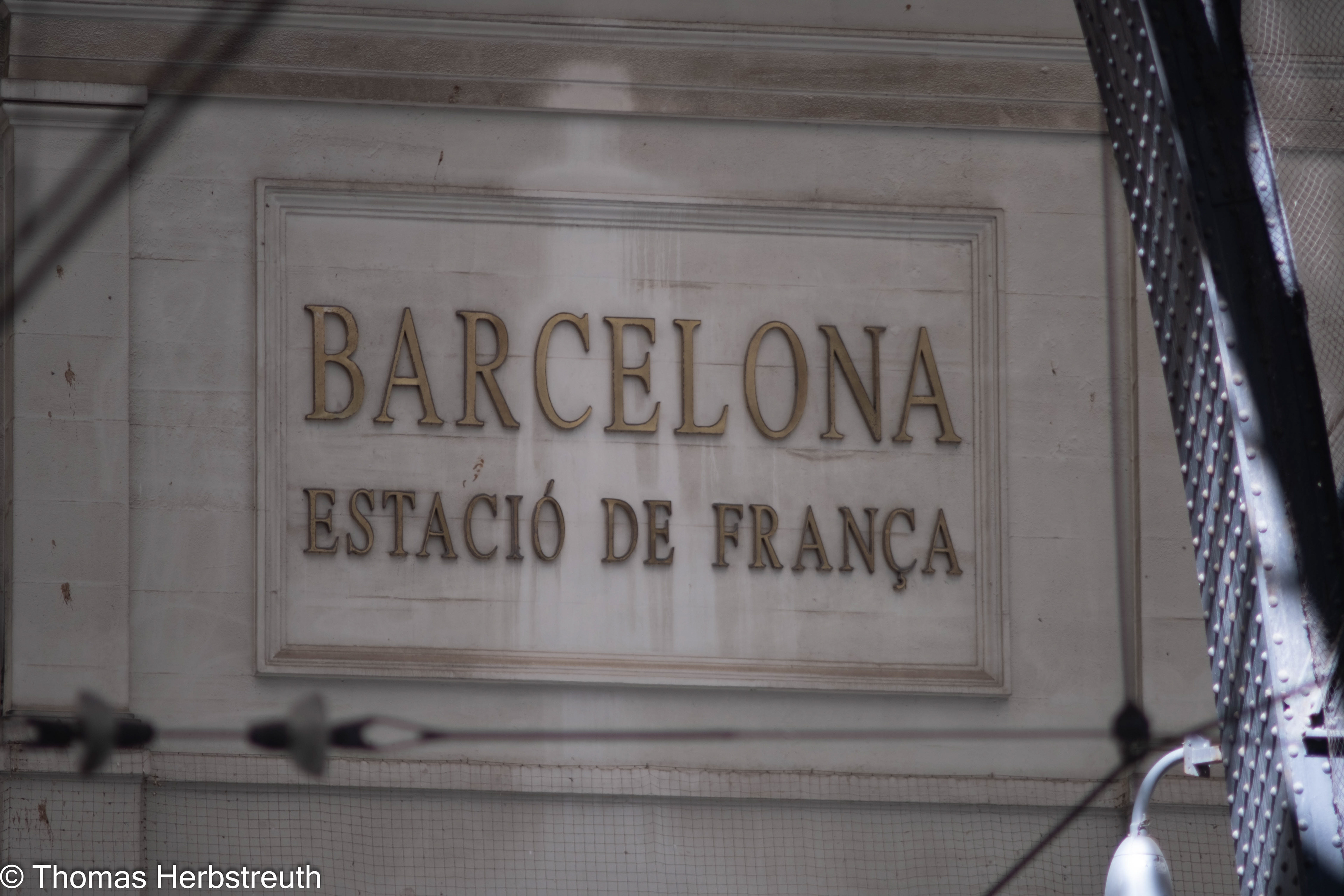 In 1978 I got off a train here for my first visit to Barcelona. International traffic now lands in Sants, but this was before Sants was built.