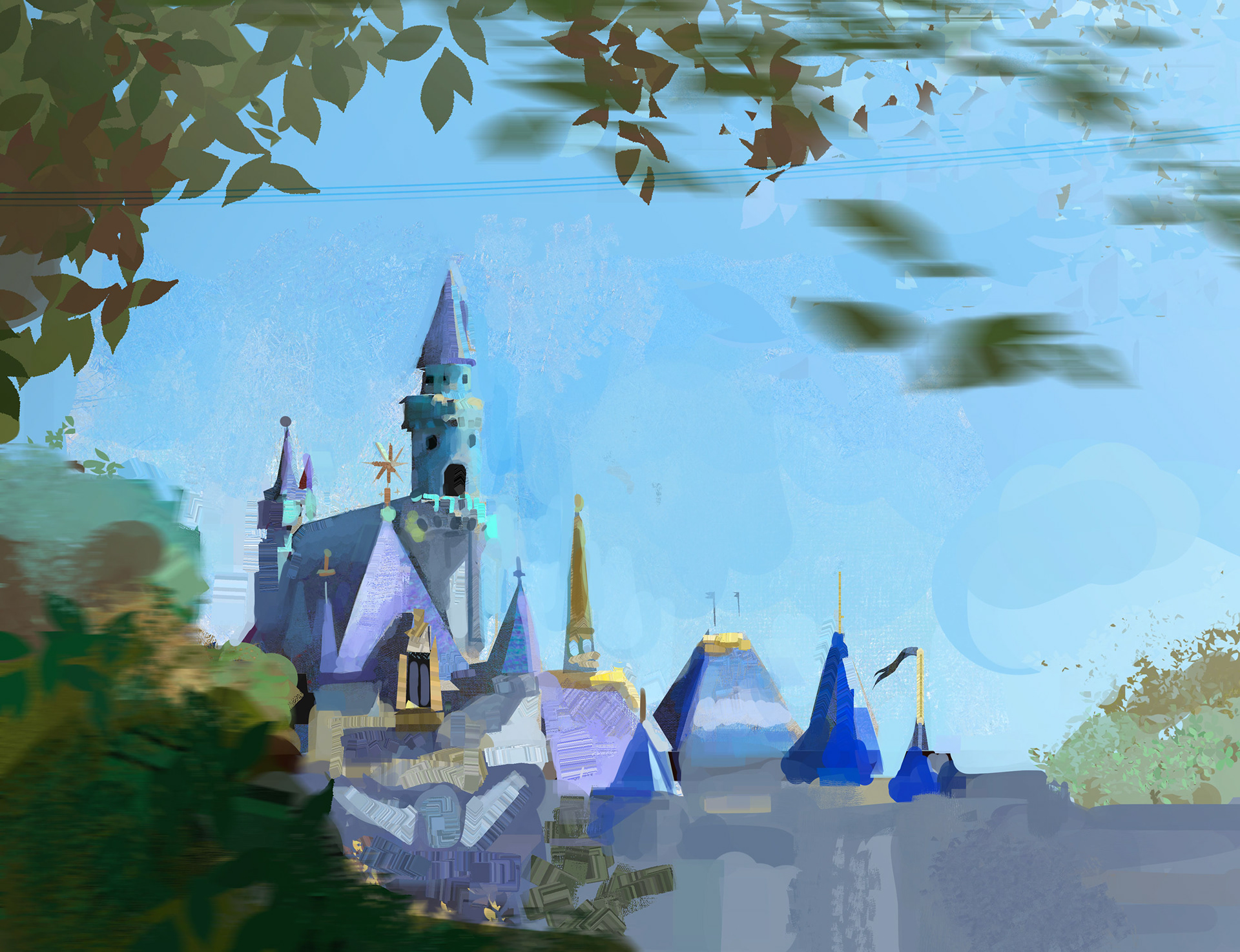 10 AM - Disney Castle