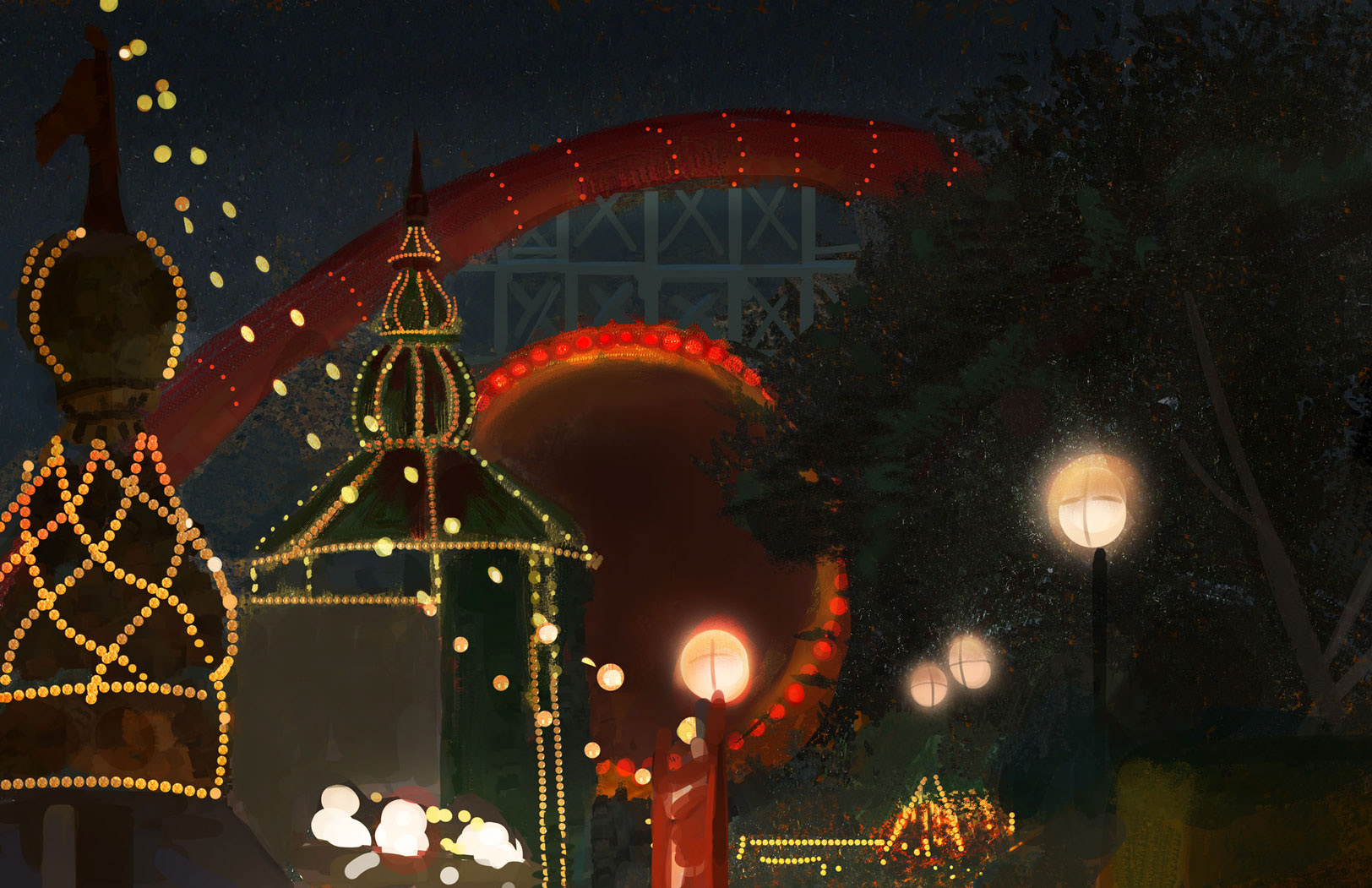 8 PM - DCA Pixar Pier