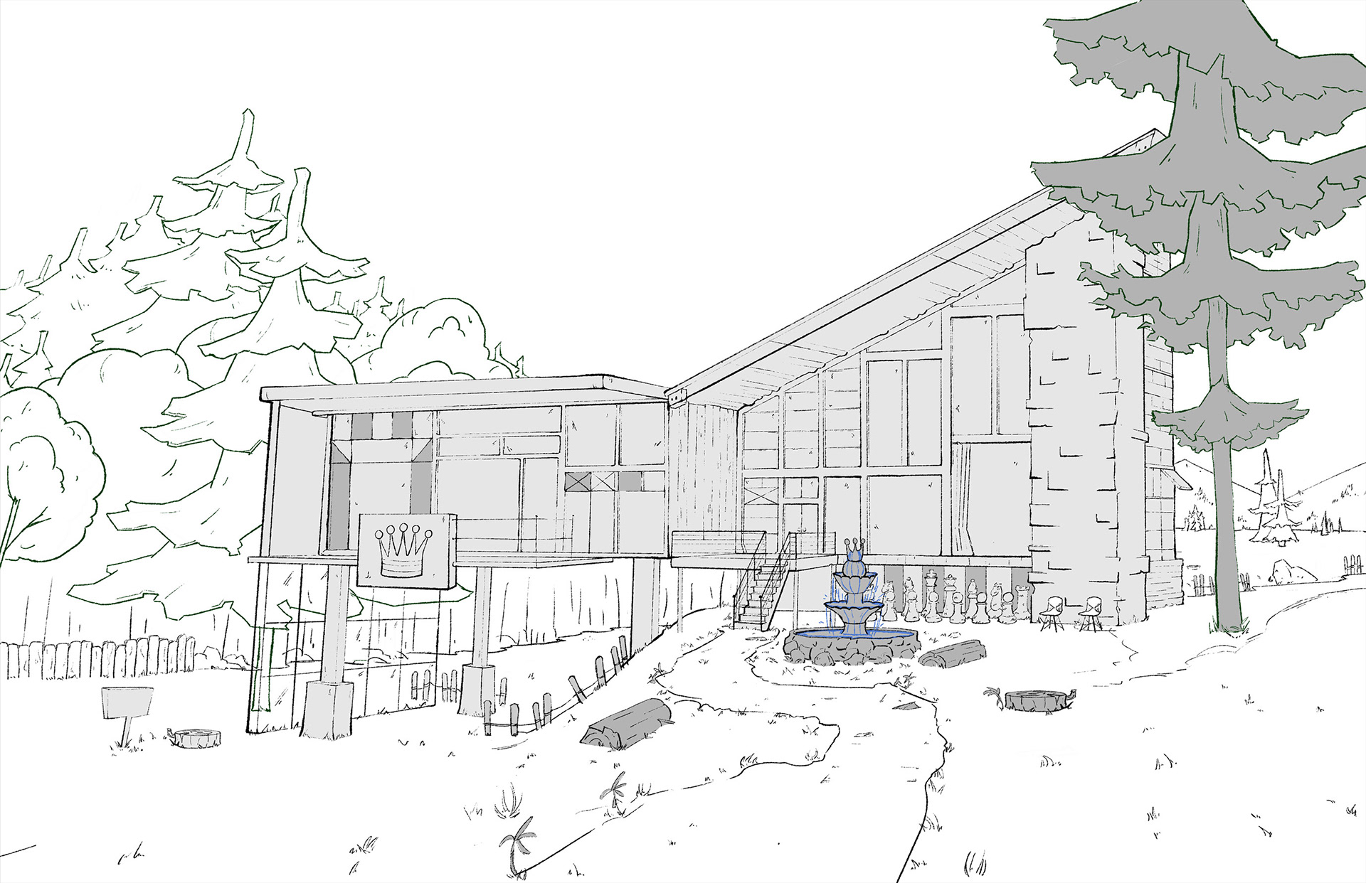 Exterior Layout