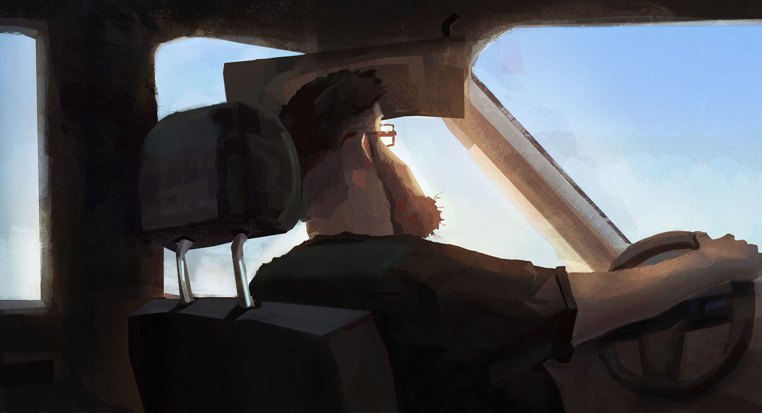 4 PM - Car Sketch