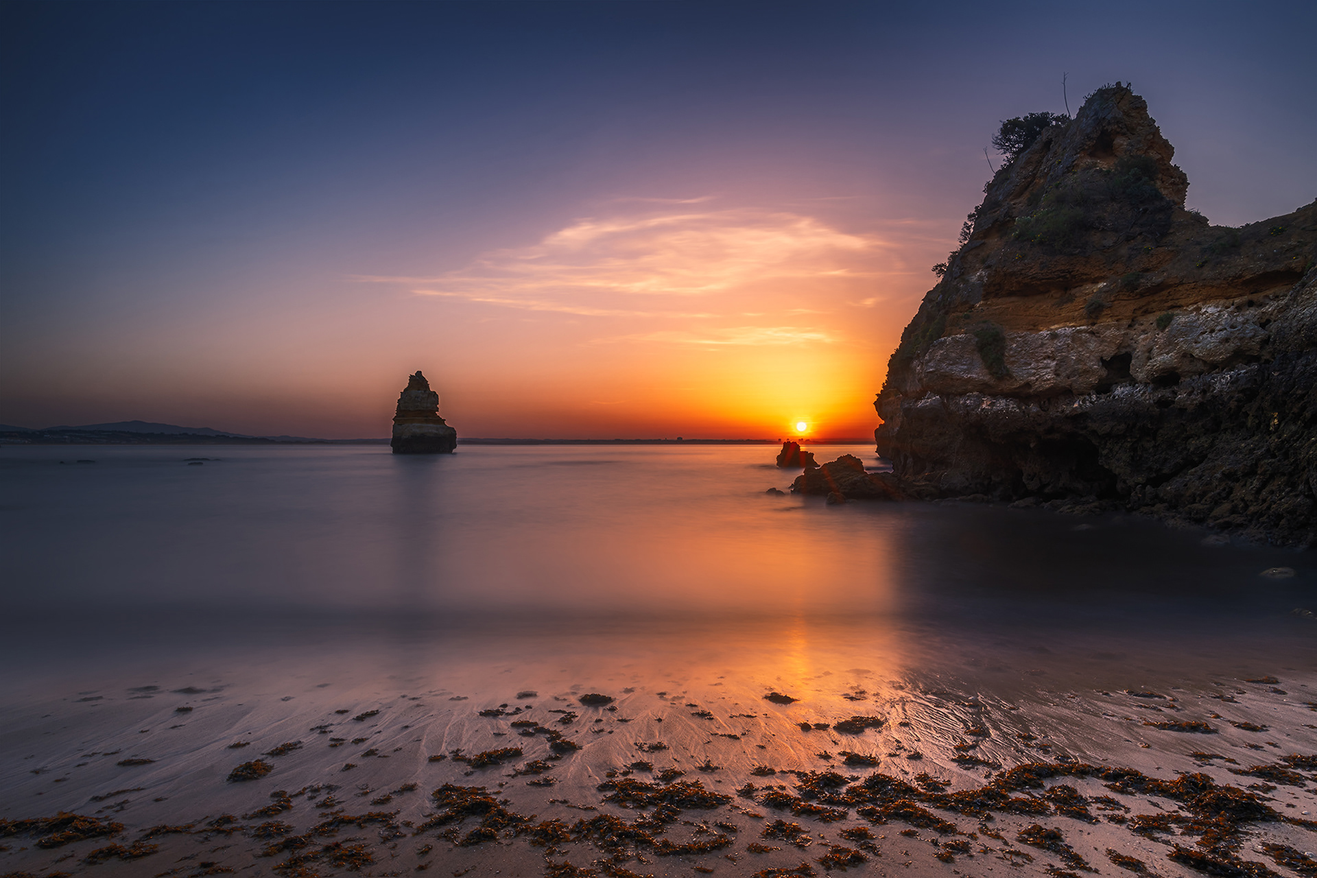 Praia Dona Ana, Lagos, Portugal,