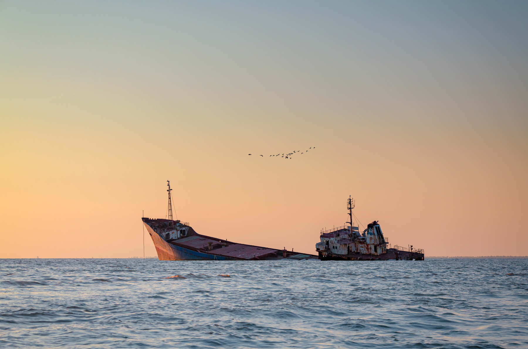 Shipwreck, Danube Delta, Romania