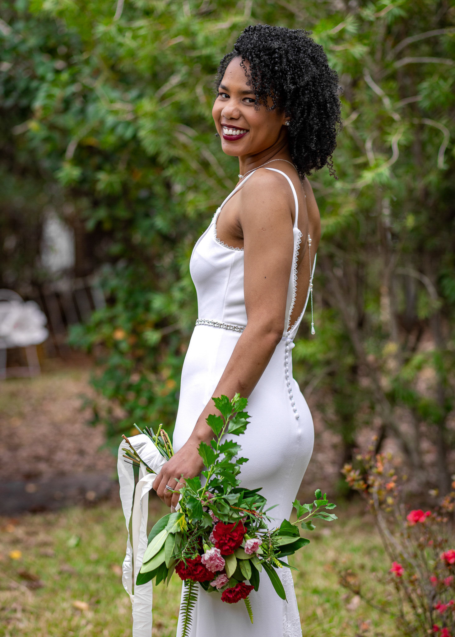 Bride in beautiful wedding dress,  Jacksonville