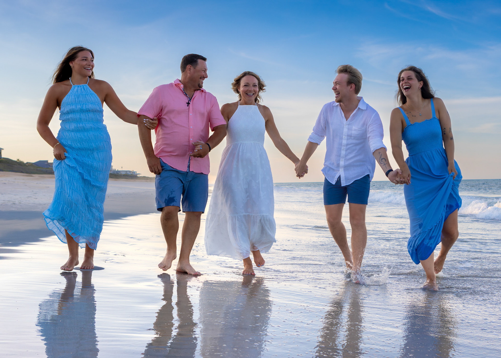 Sunset Family Photographer at Ponte Vedra Beach