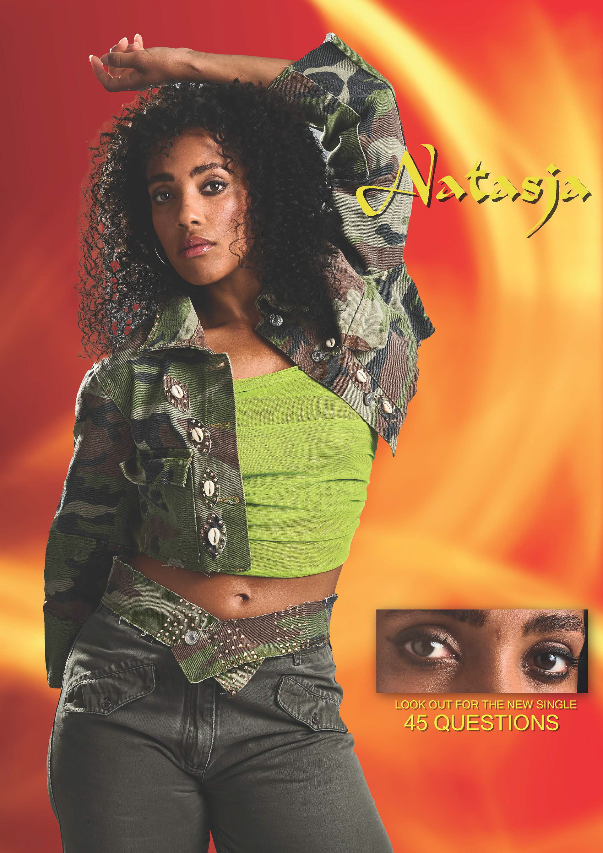 Early 2000's Poster ('Natasja' for GODT Media)