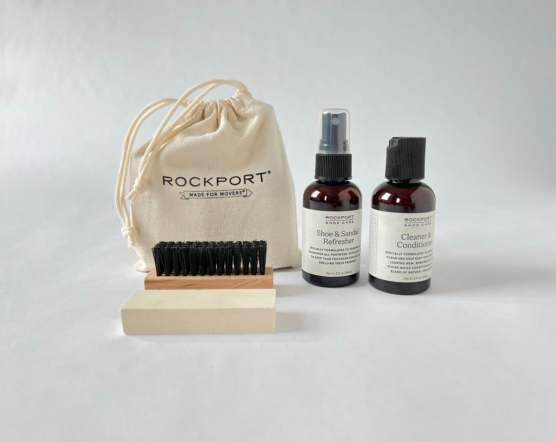 Rockport shoe care