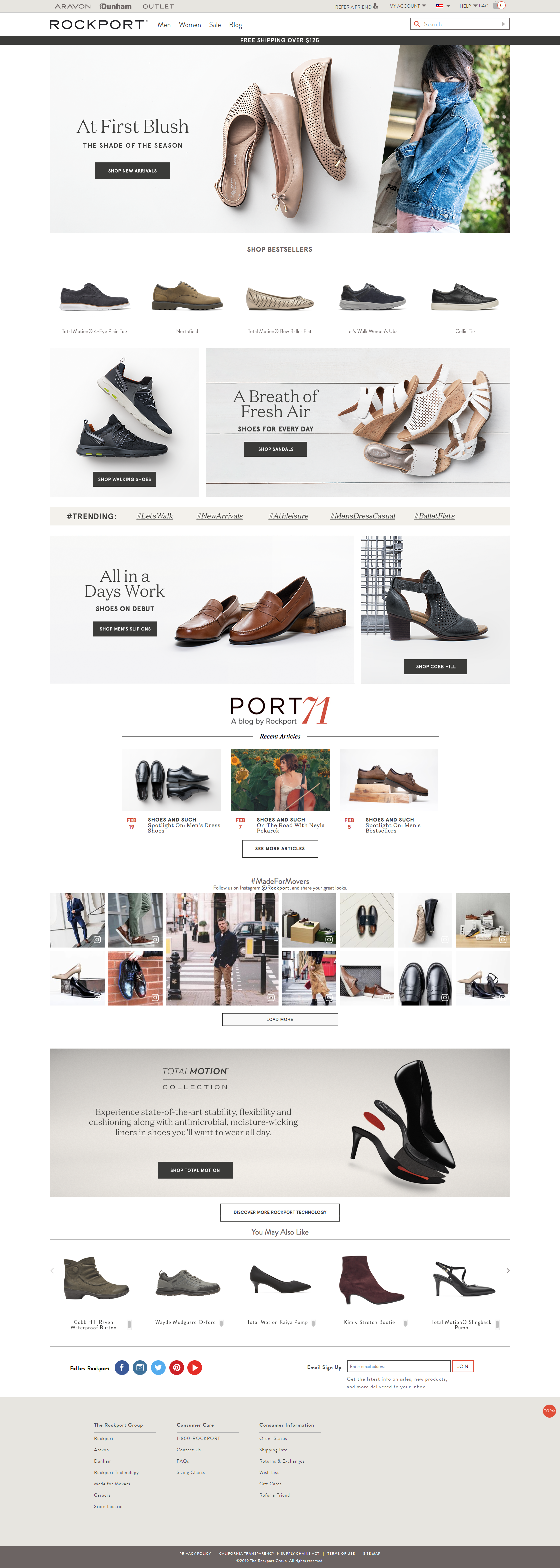 Homepage – Blush Ballet Launch