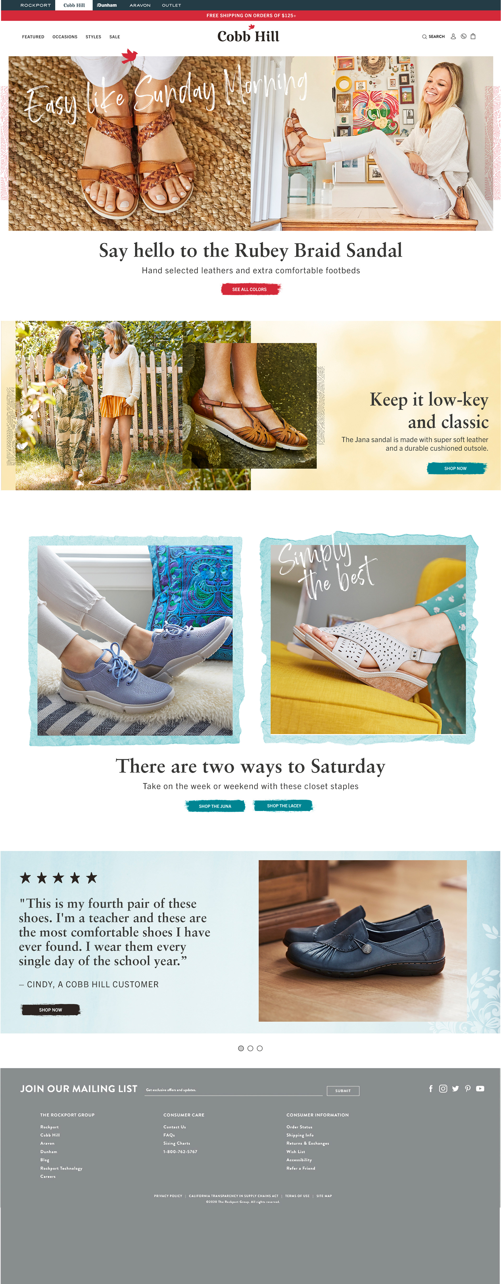 Home Page Option A