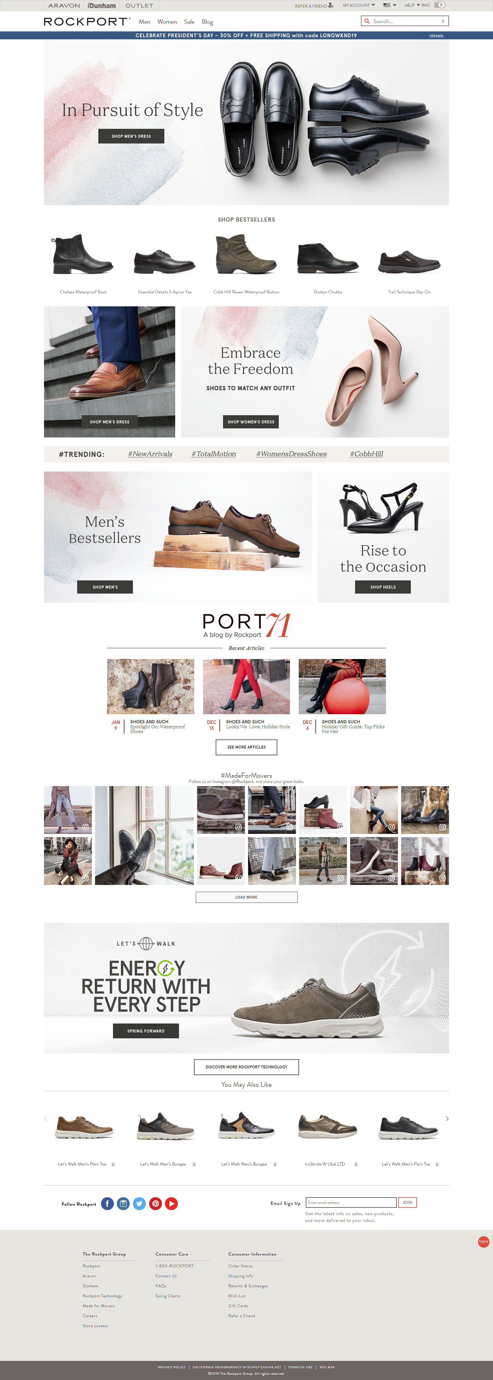Homepage – Memorial Day Theme