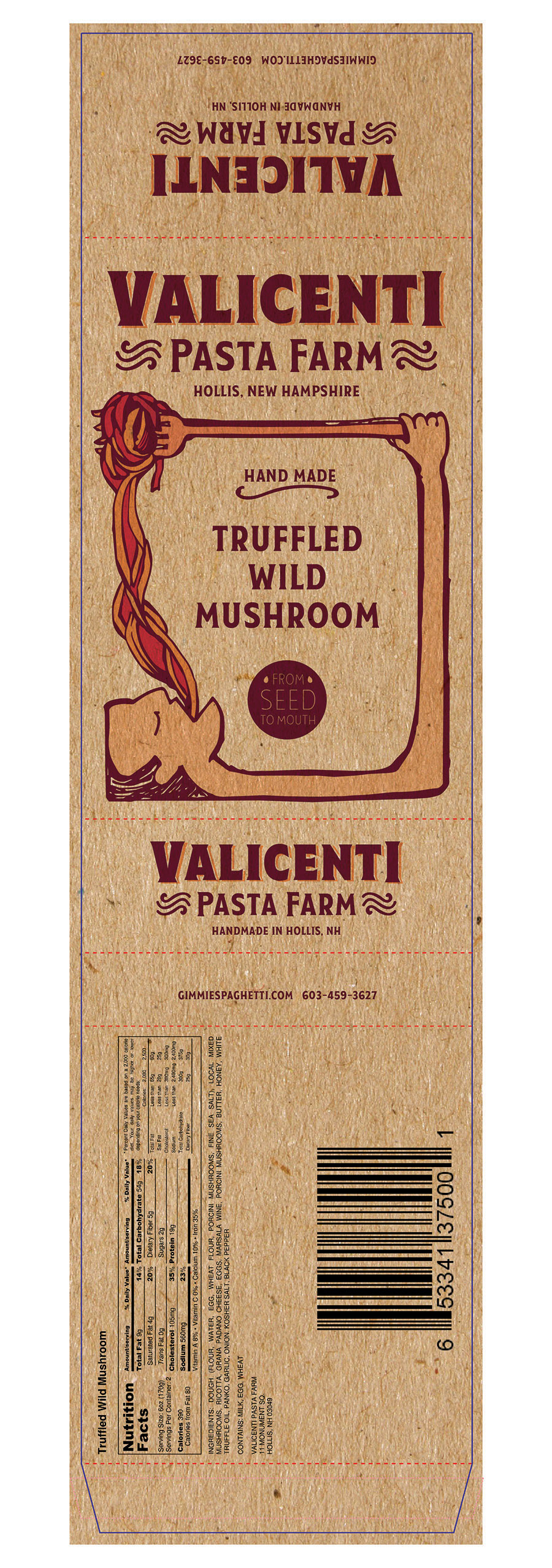 Box Label Front
