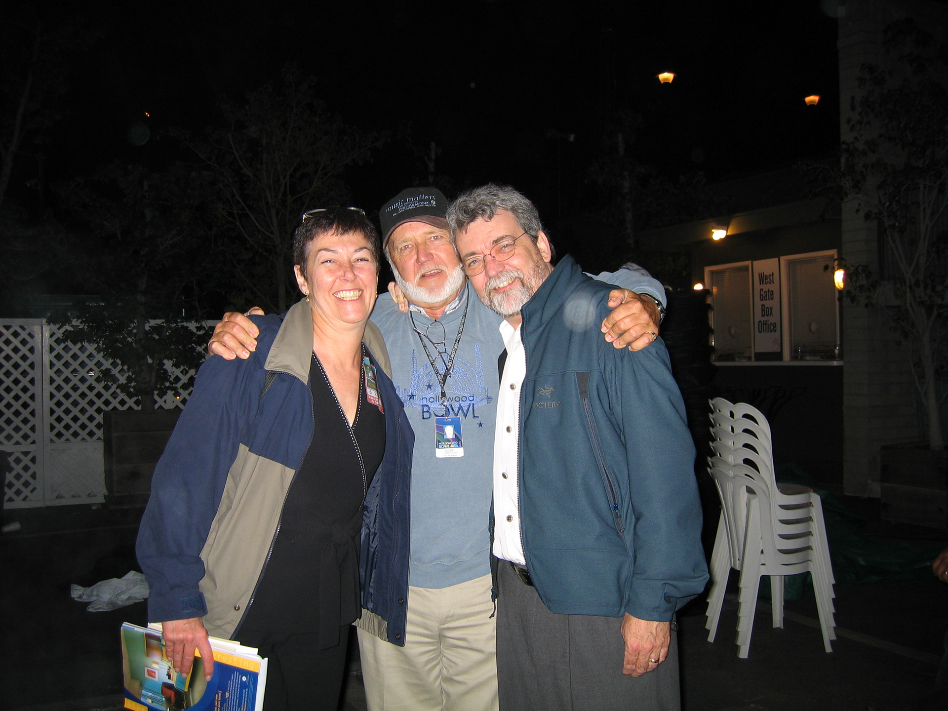 Ramona Shaw, Gene Evans Hollywood Bowl