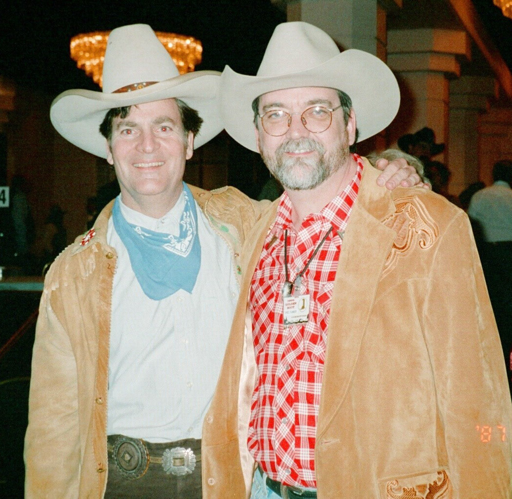 with Rob Word at Golden Boot Awards (TV Host, Producer)