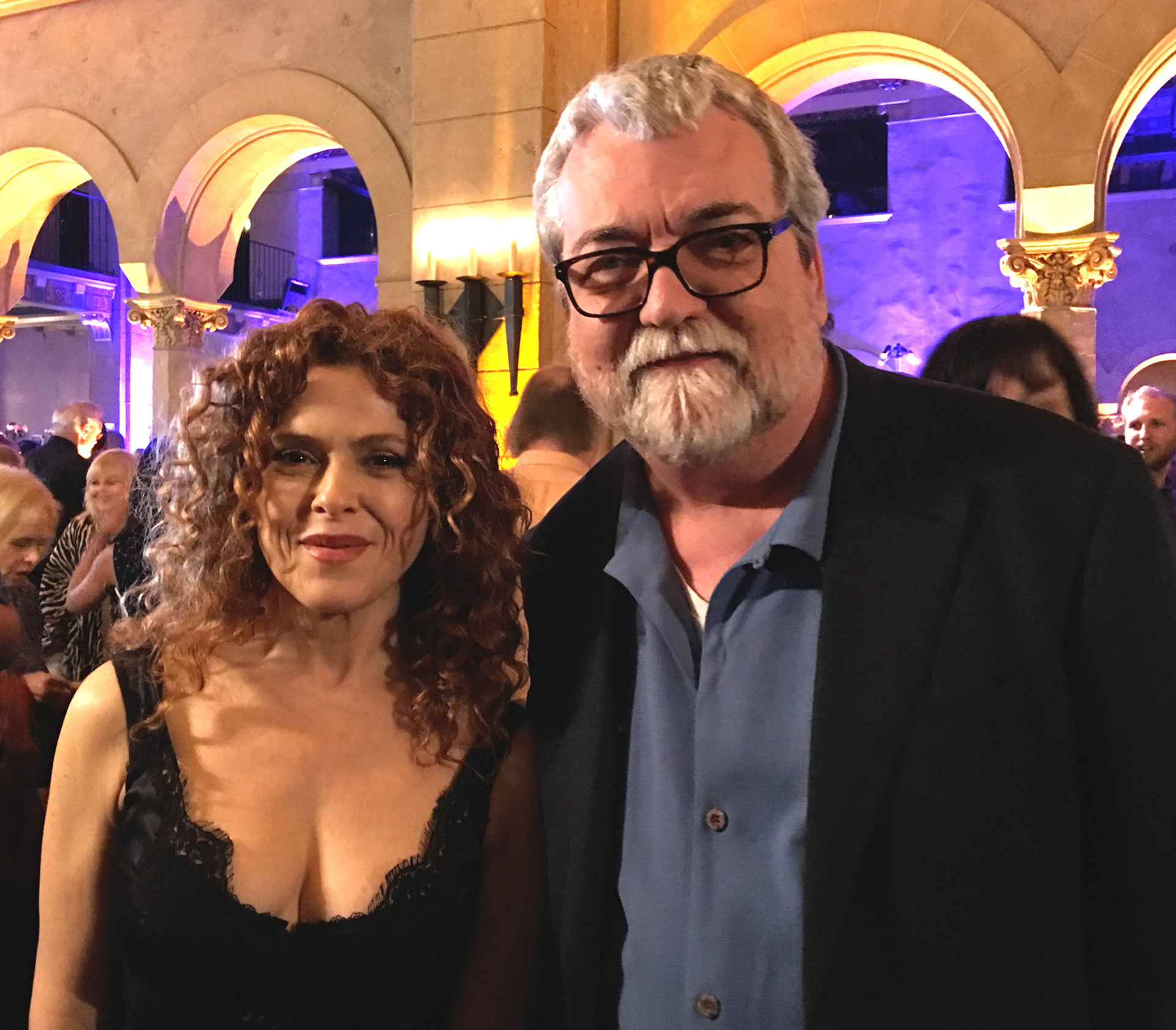 with Bernadette Peters