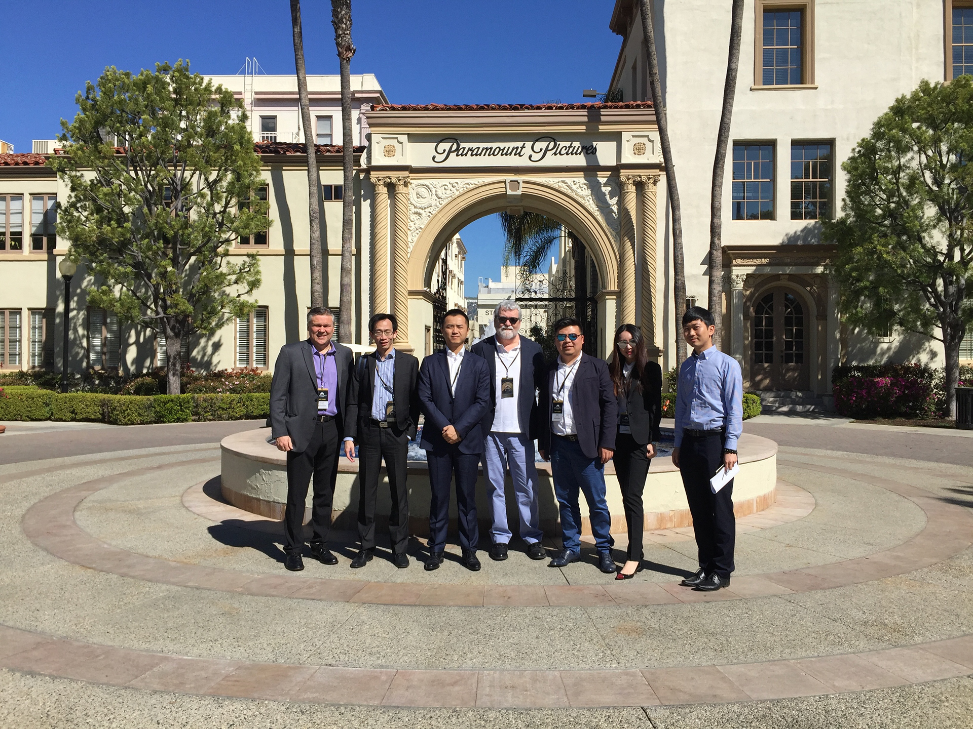 with Shimao Group Chairman and execs