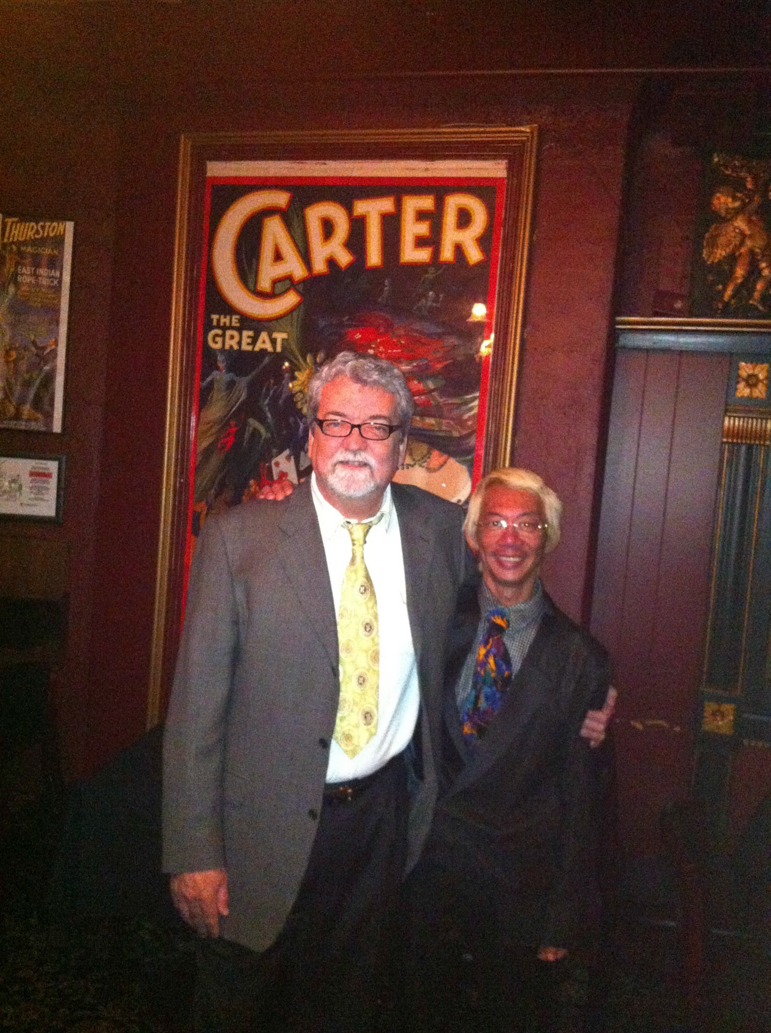 with Hugo Wei at Magic Castle Hollywood