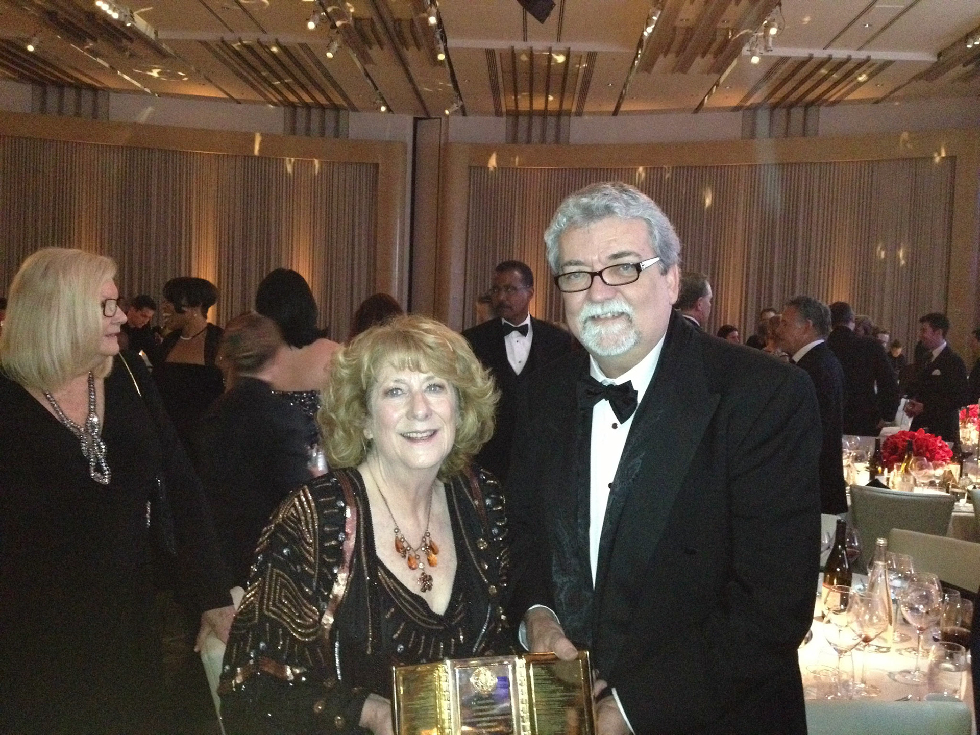 with Susan Zwerman (Producer & award recipient) at Directors Guild Awards