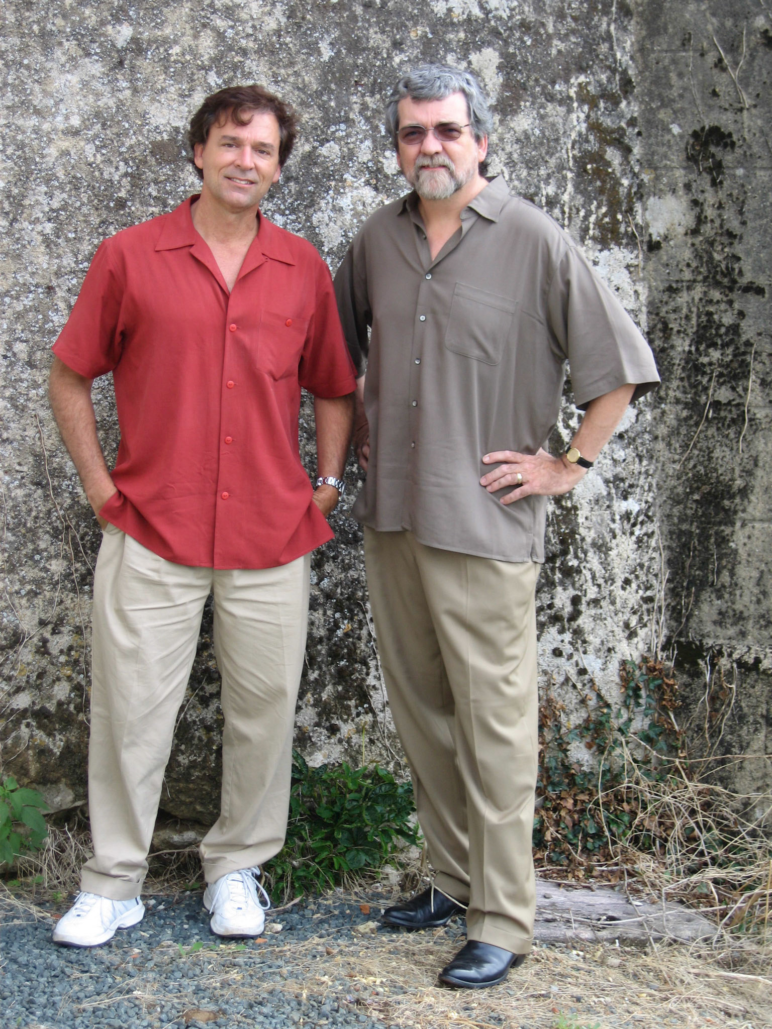 with Amick Byram in France