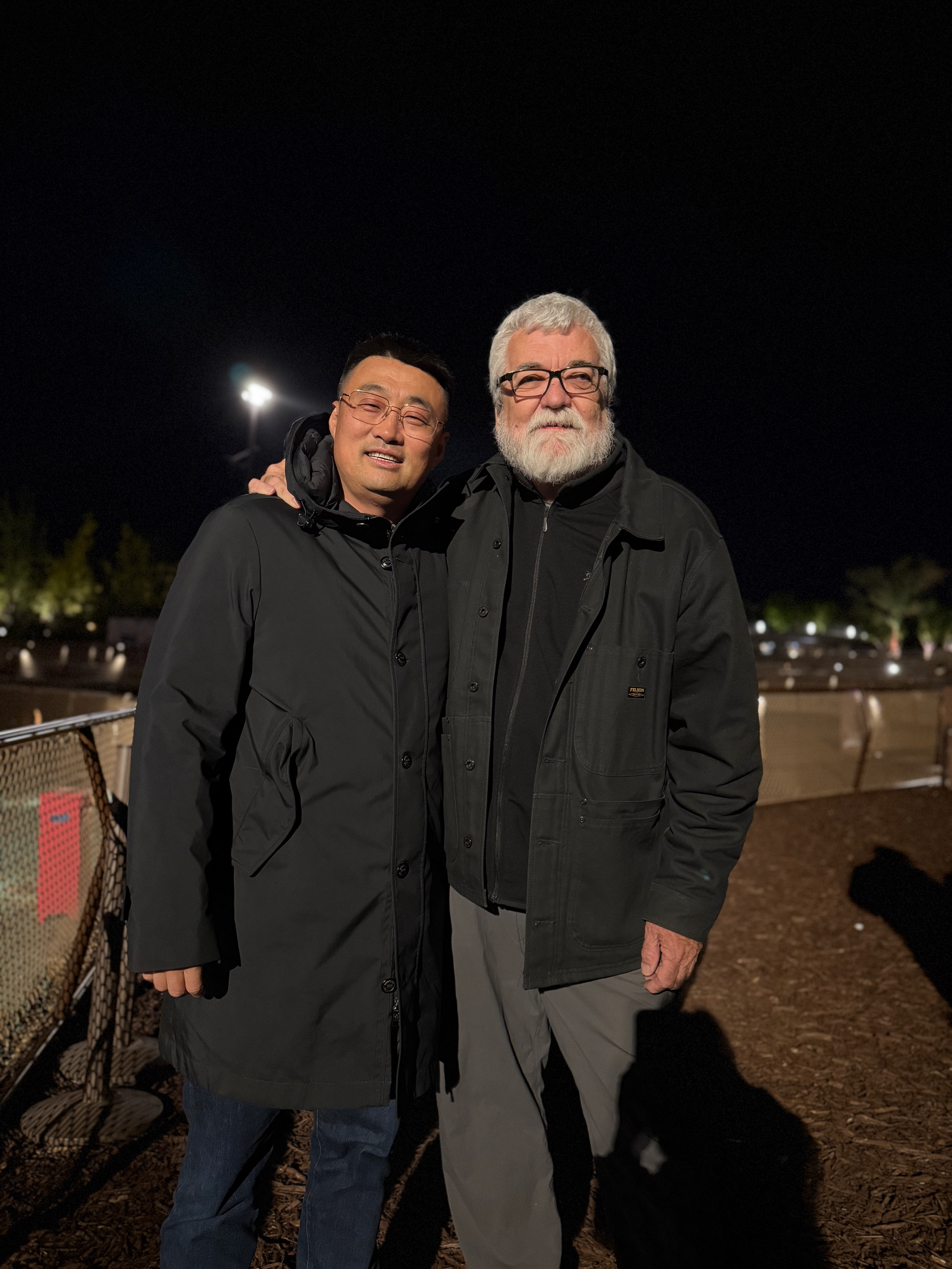 with Yoo Town Chairman Liu
