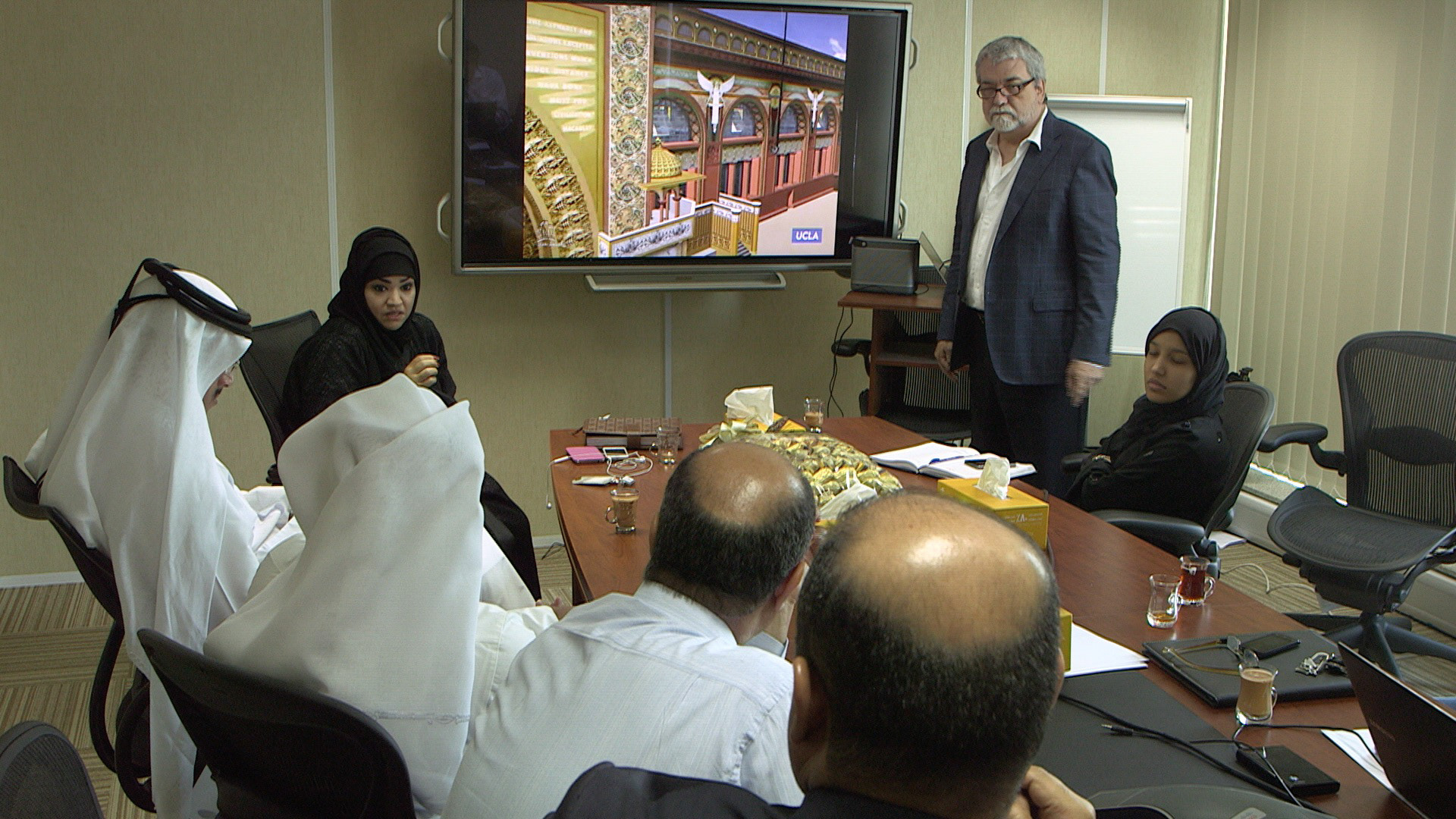 presenting in Doha Qatar
