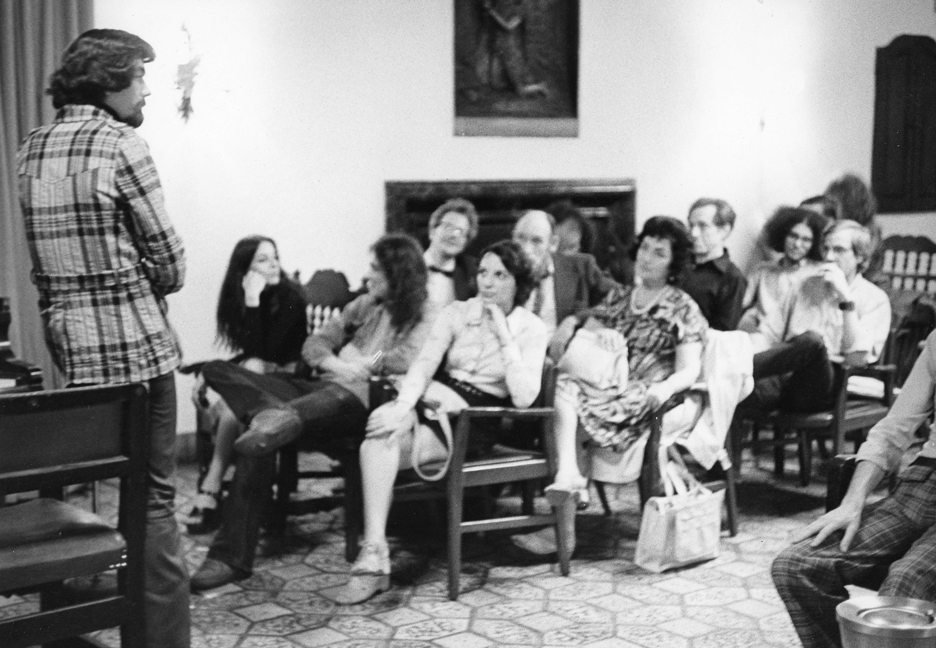 Lecturing in NYC c. 1972
